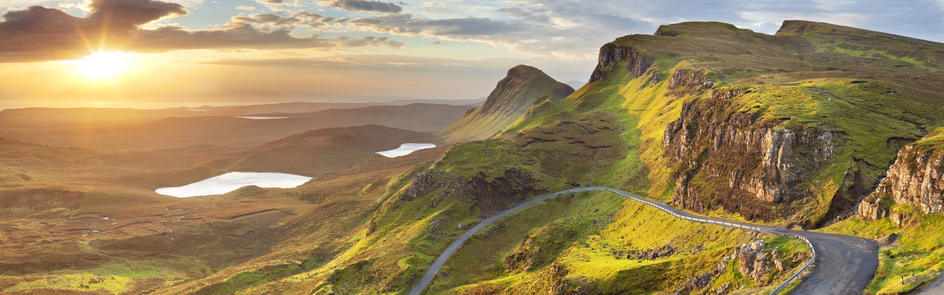 3840x1200 Windows 10 Landscape Wallpaper, HD Nature Wallpaper, 4k Wallpaper, Image, Background, Photos and Picture