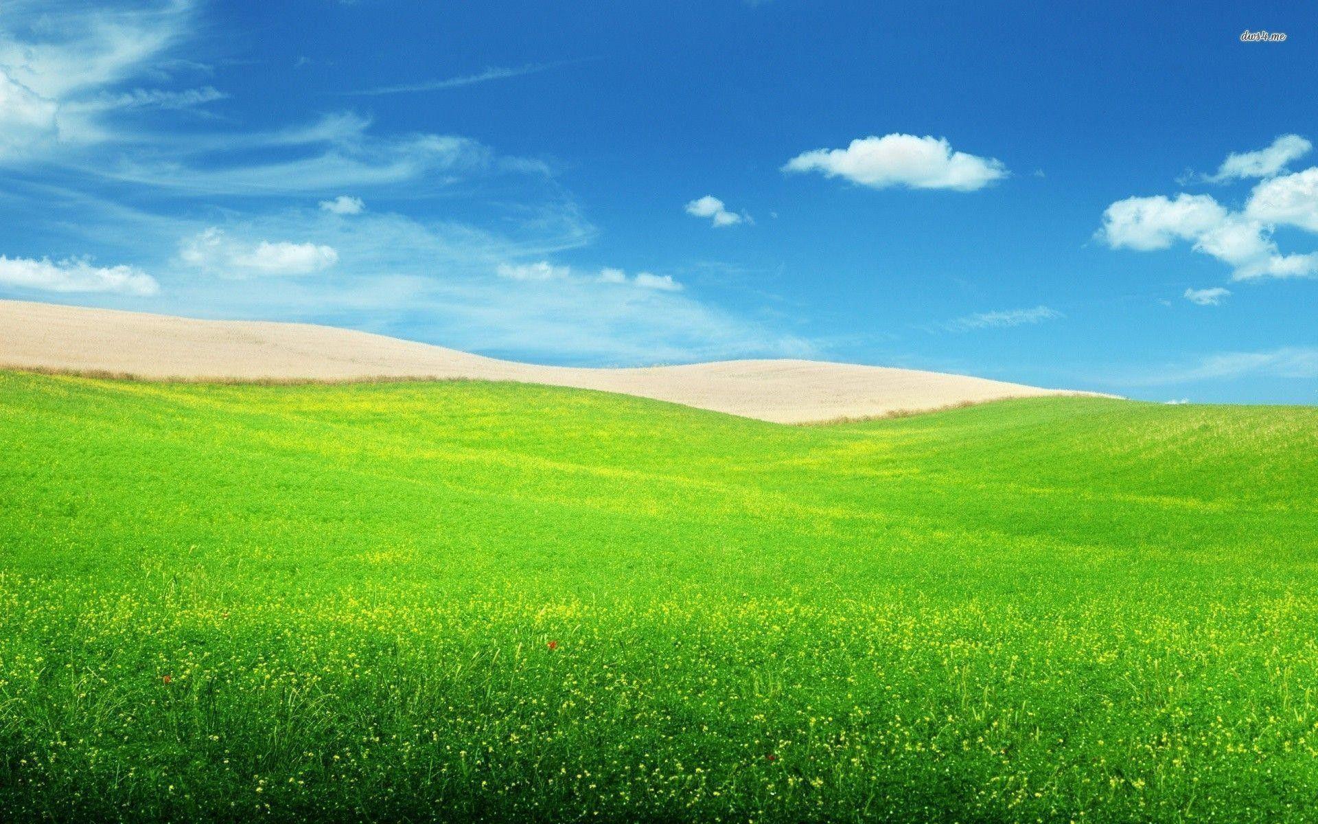 1920x1200 Green Hills Wallpaper