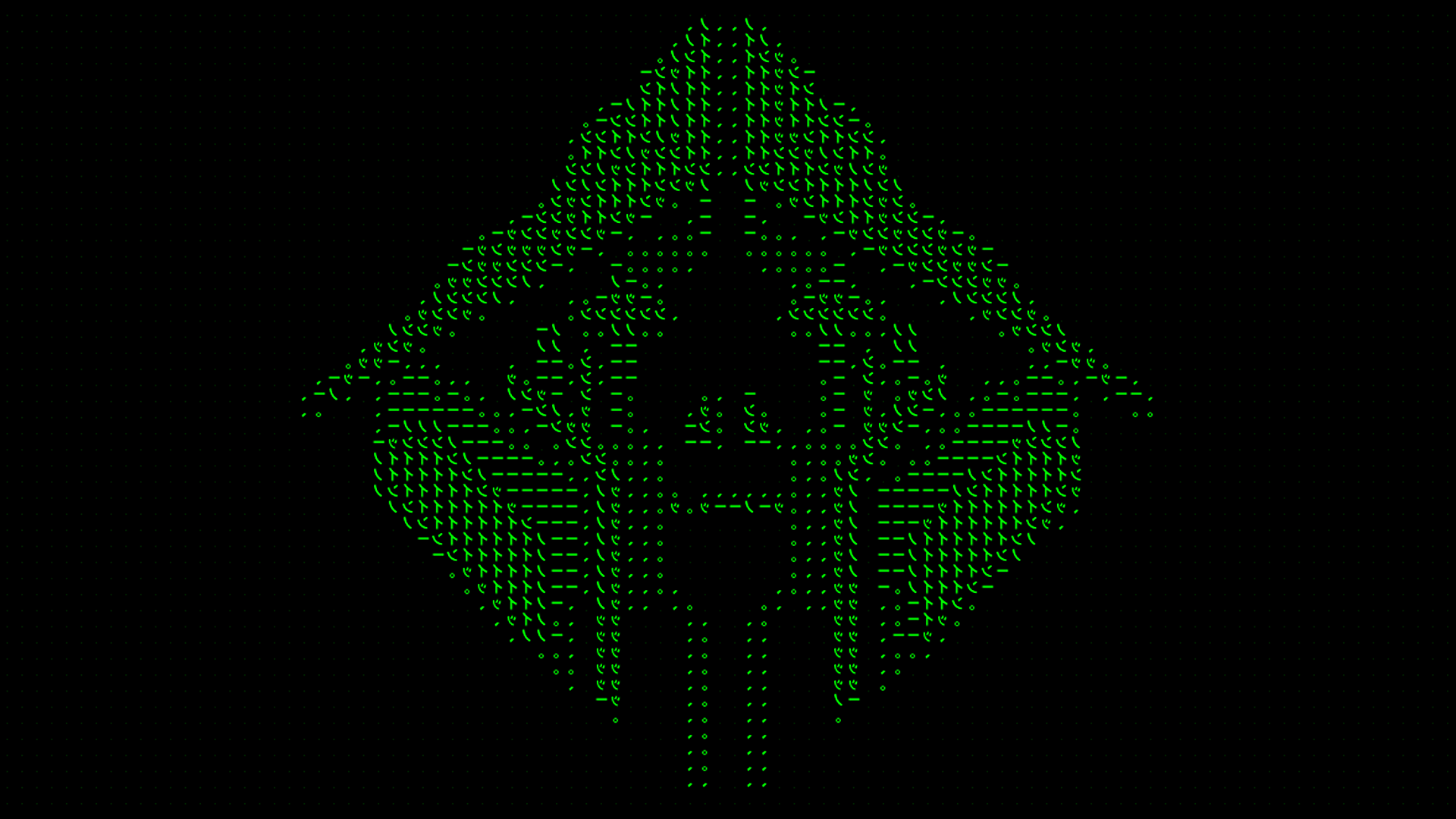 1920x1080 ASCII Art Wallpaper