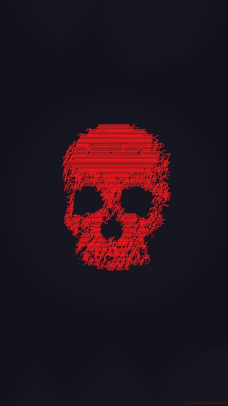 736x1308 HD wallpaper: skull, ASCII art, glitch art, abstract