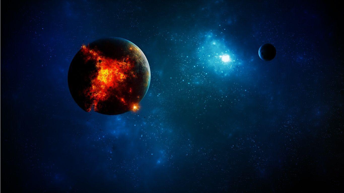 1366x768 battle beyond the stars. Wallpaper space, R wallpaper