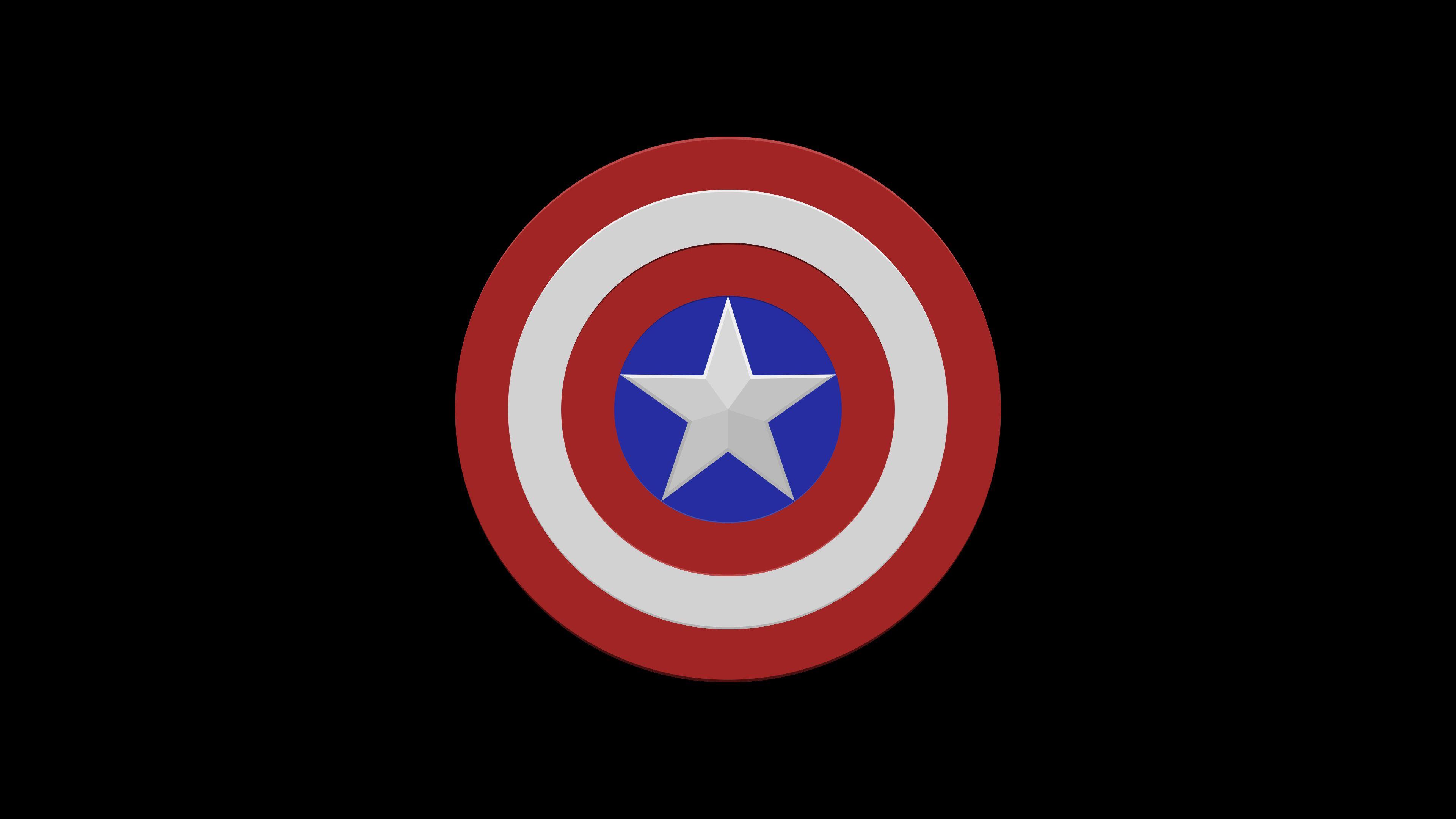 3840x2160 Captain America Shield Dark 4k 3000x2002 Resolution HD