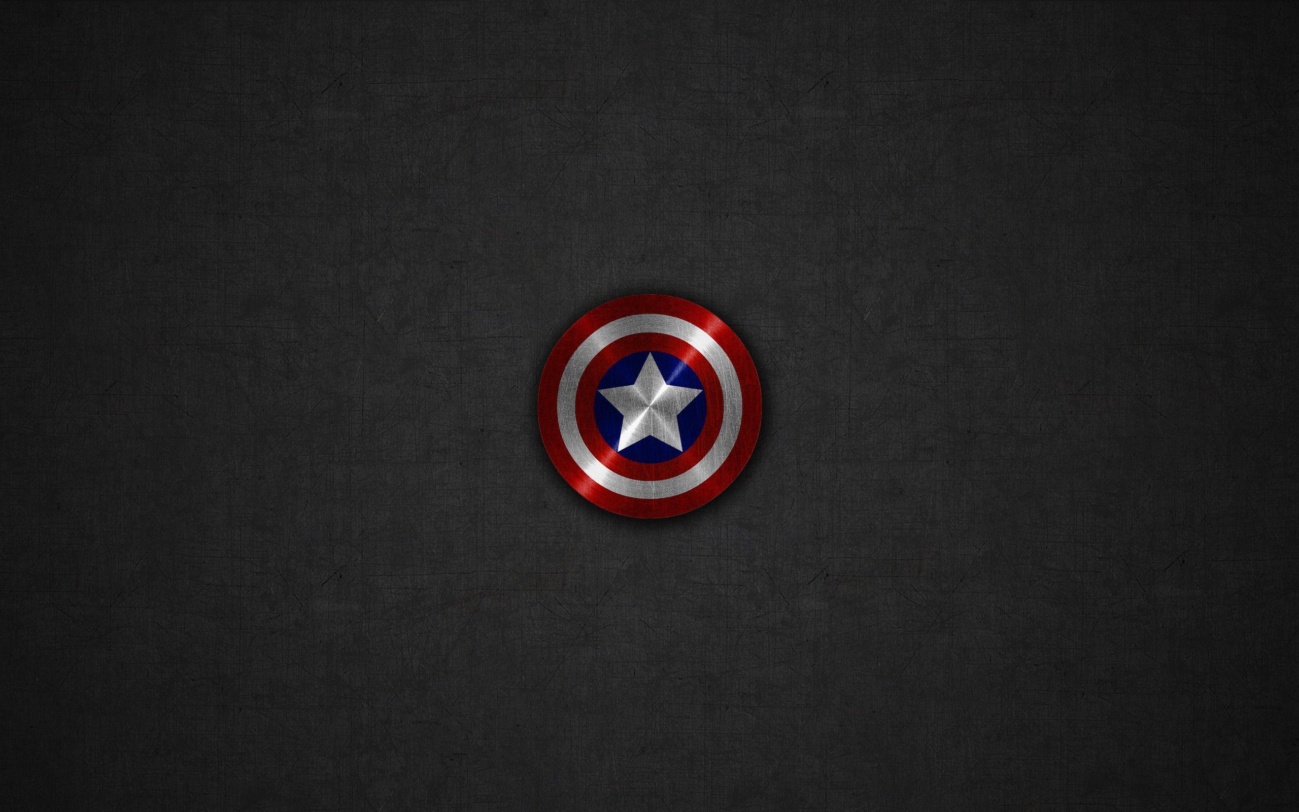 2560x1600 Captain America Minimalist Wallpaper