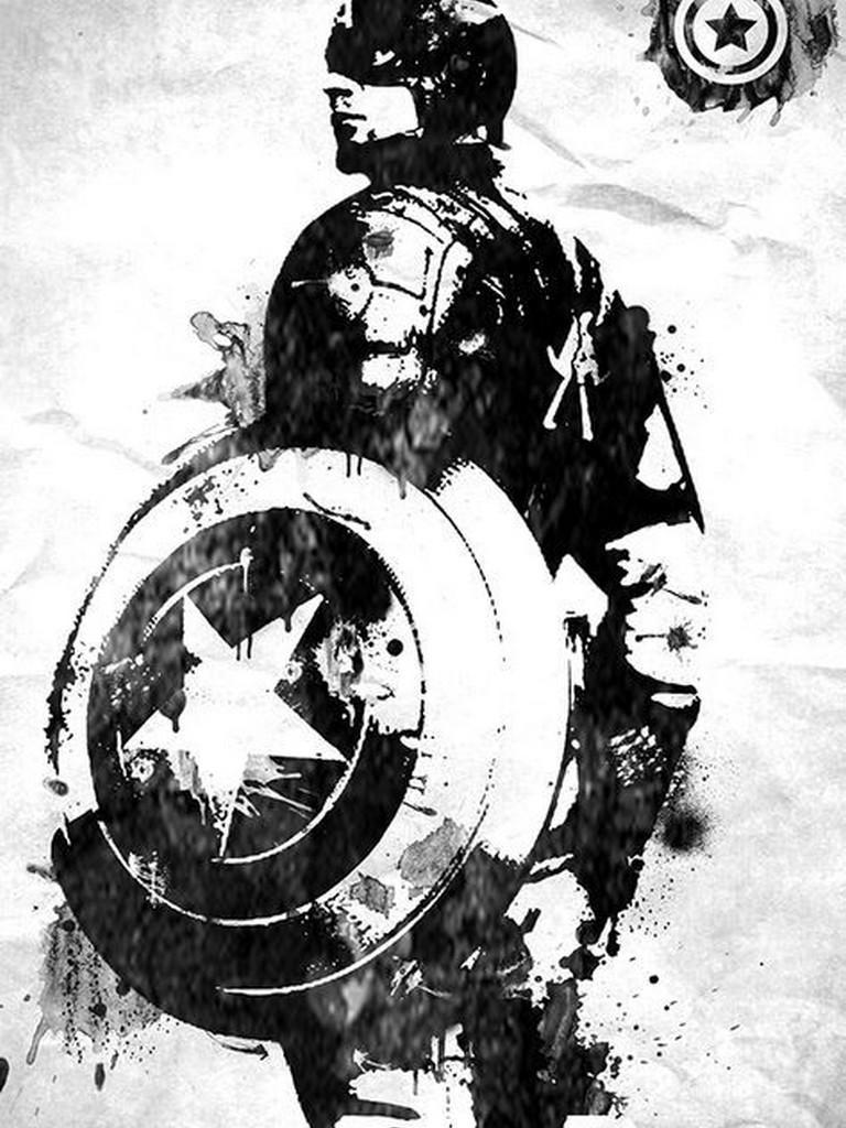 768x1024 Captain Wallpaper HD for Android