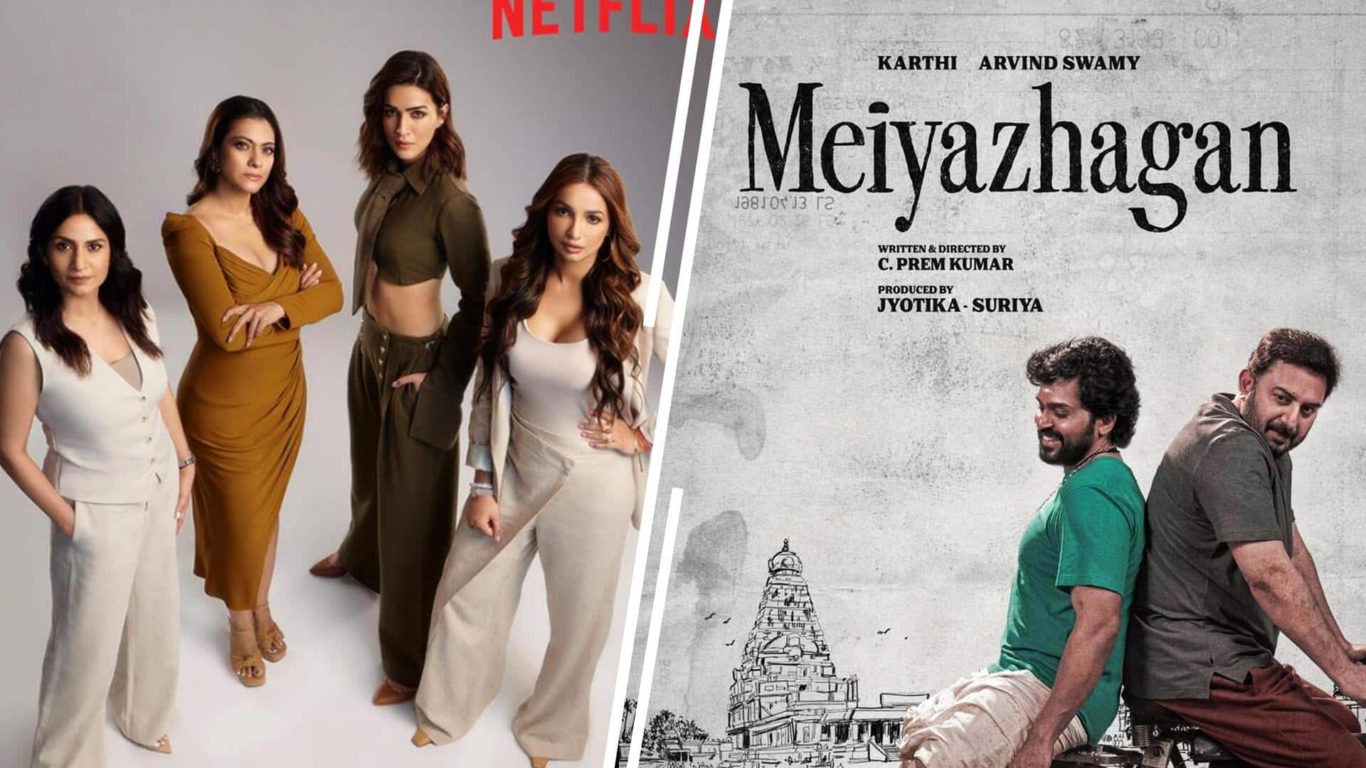 1920x1080 Do Patti' to 'Meiyazhagan': Unmissable OTT releases this week