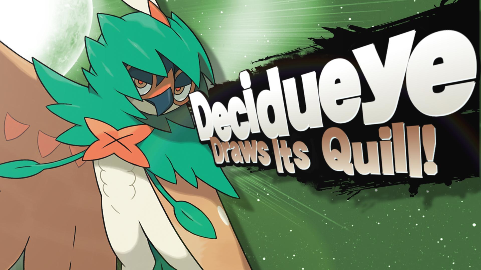 1920x1080 Splash Cards of Incineroar, Primarina and Decidueye I created