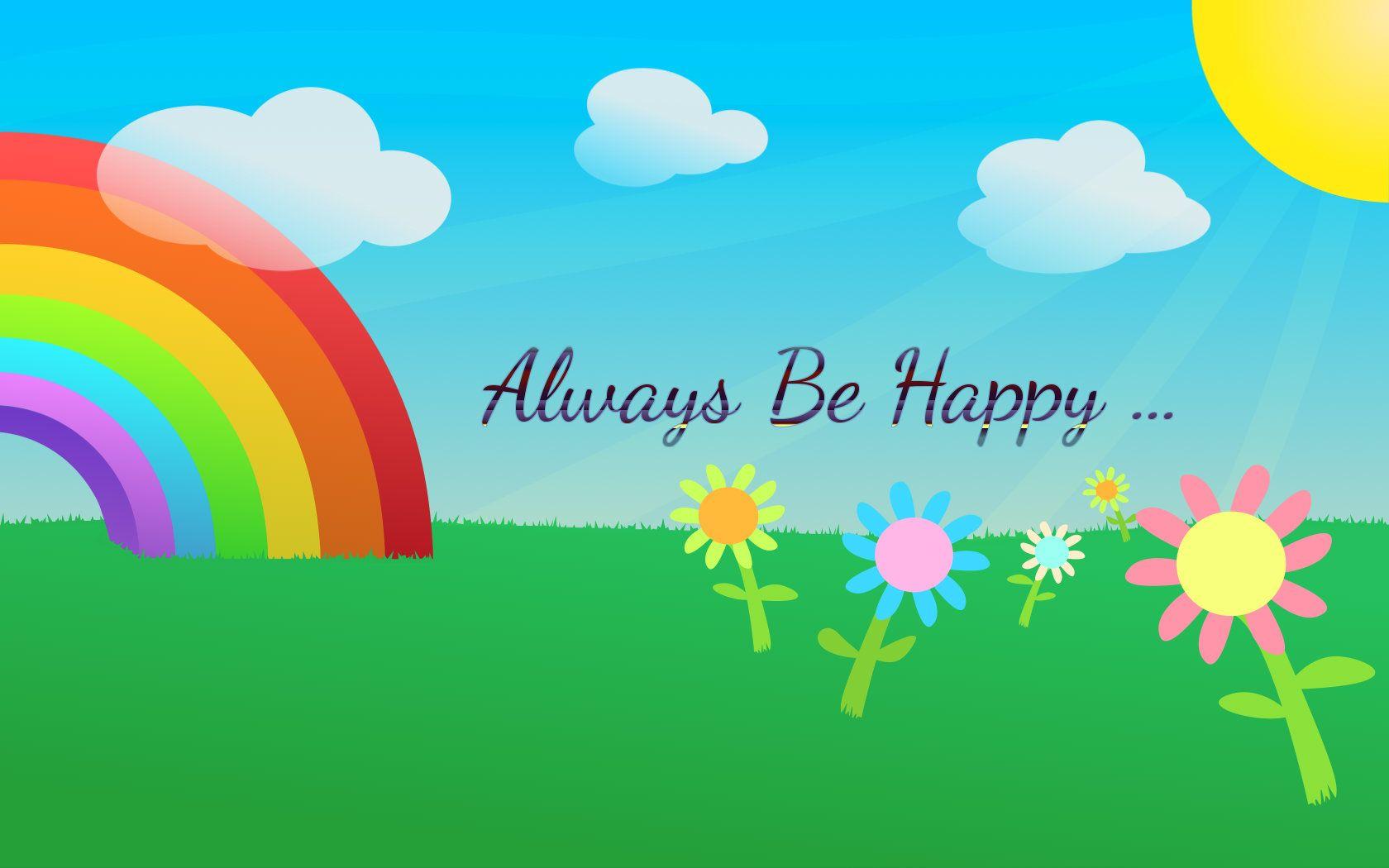 1680x1050 Happiness HD Wallpaper
