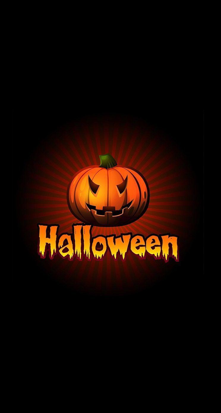 744x1392 Happy Halloween Scary Wallpaper