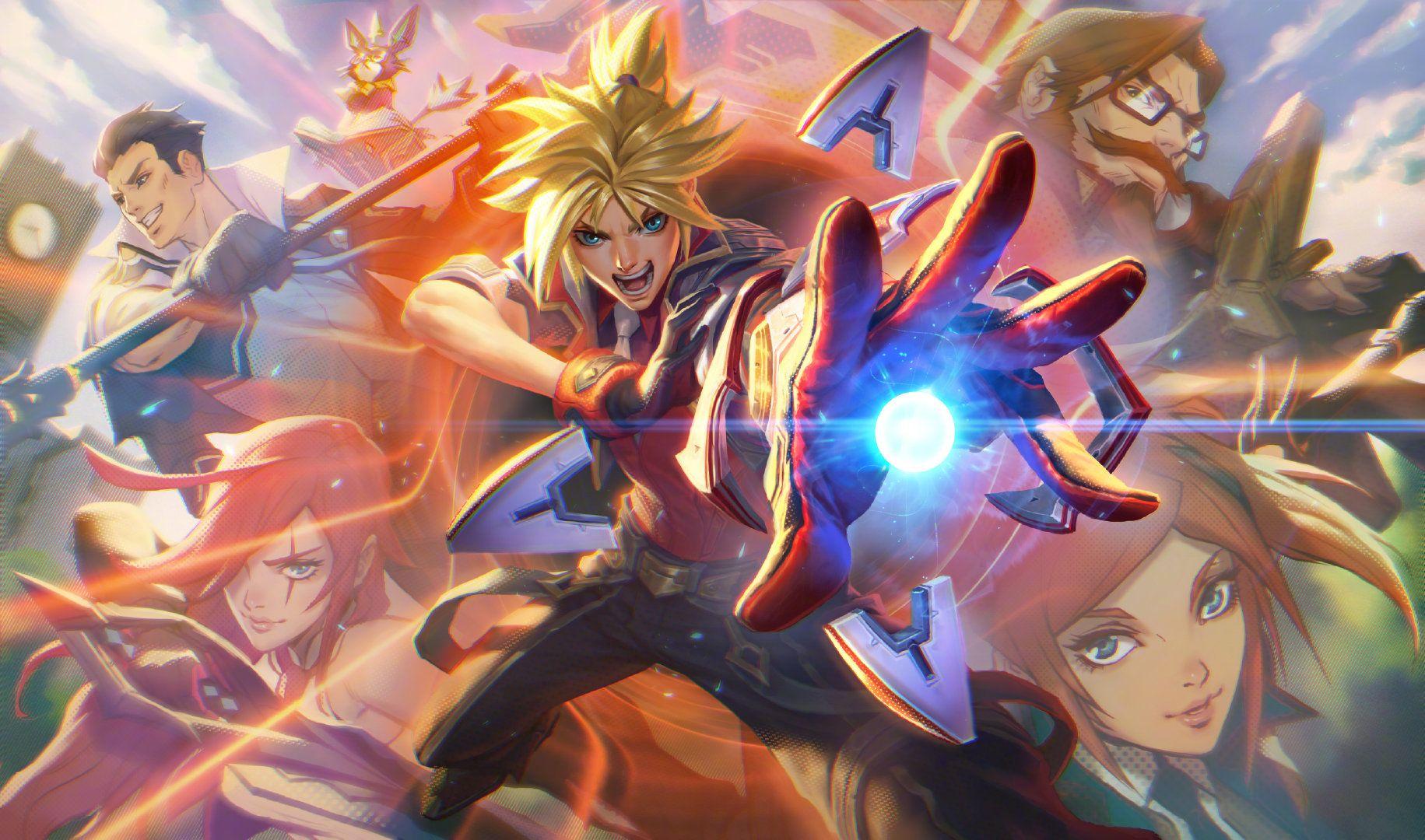 1831x1080 Battle Academia Skins (Ezreal, Graves, Katarina, Jayce, Lux and Yuumi)
