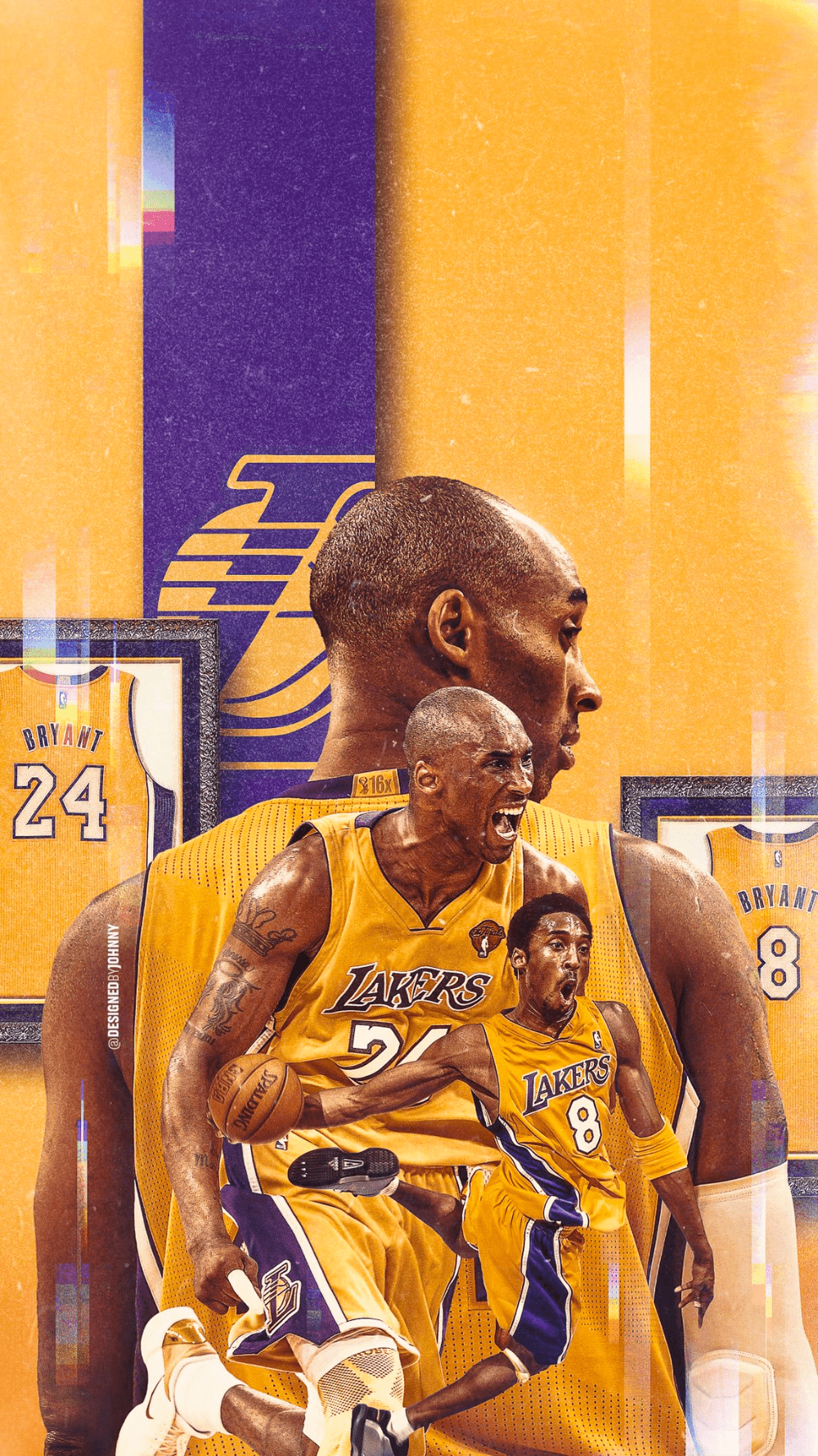 Kobe Highlights & Motivation on X: Kobe Bryant Day wallpaper 💛 8