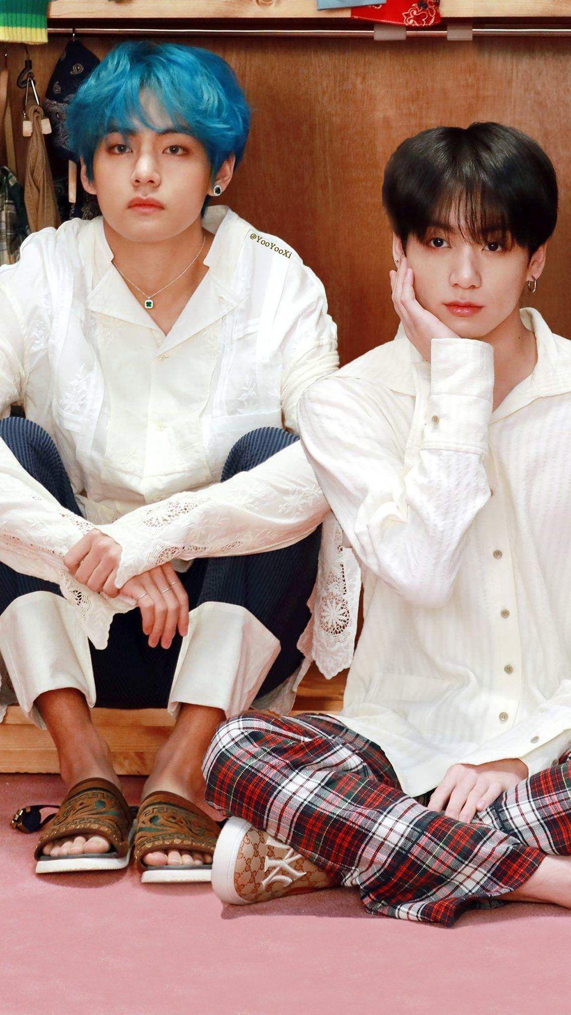 1152x2048 ChanKayoo on. Taekook, Bts jungkook, Bts taehyung