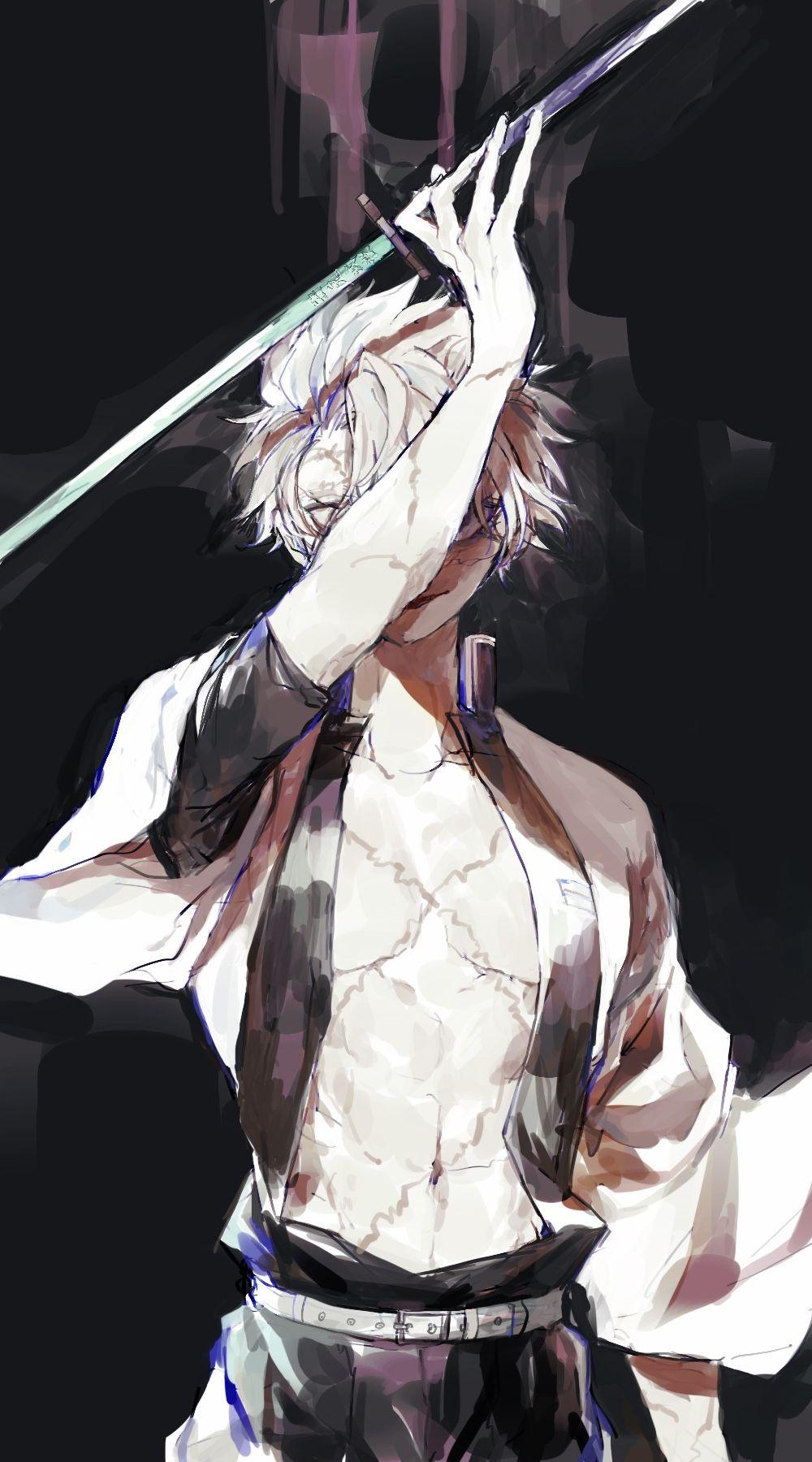 1000x1800 Shinazugawa Sanemi no Yaiba Anime Image Board