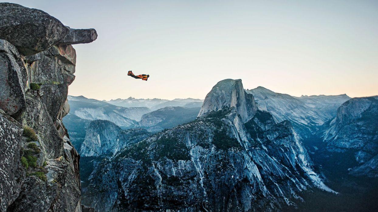 wingsuit jumping norway