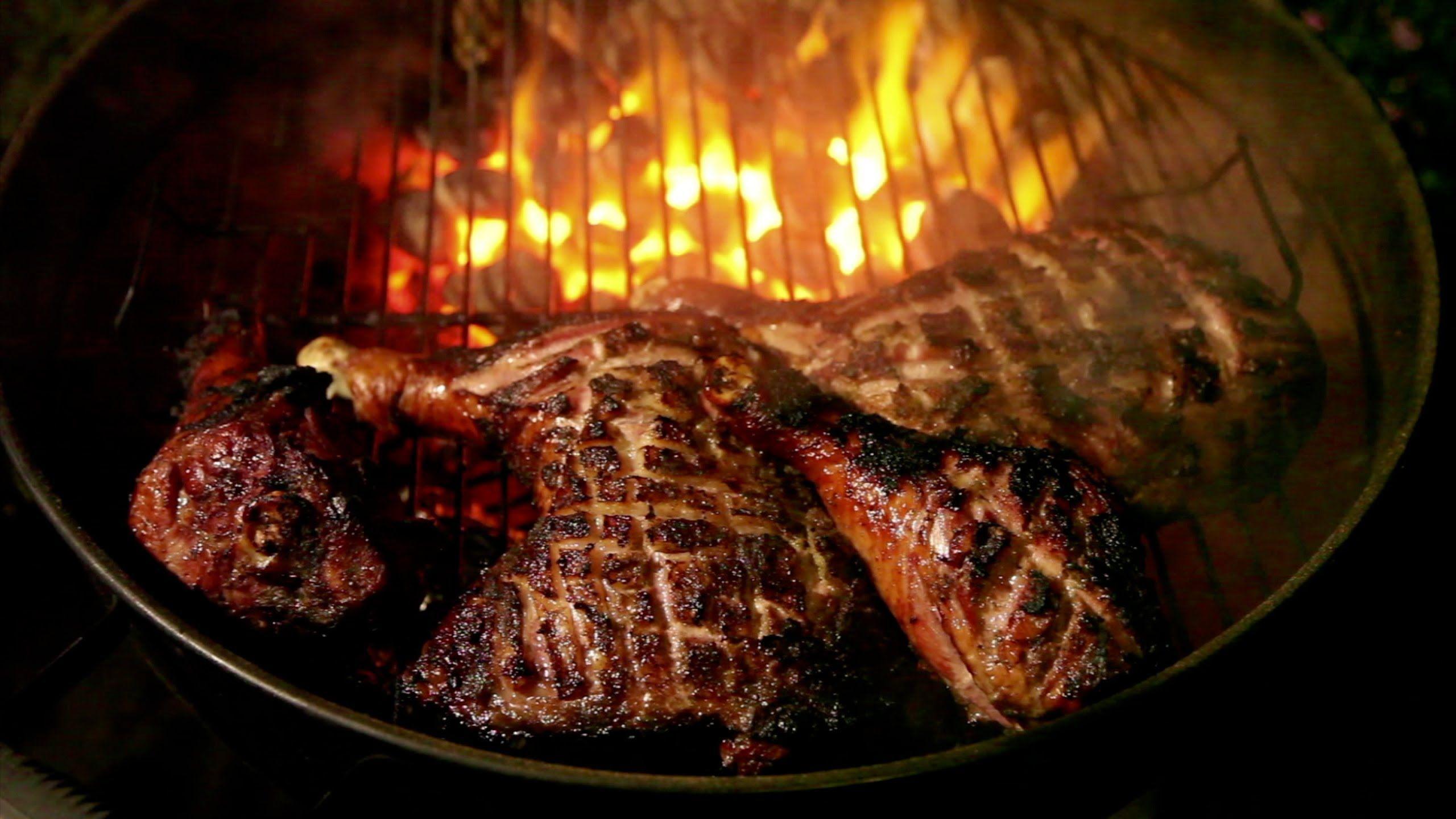 2560x1440 Lovely Bbq Image HD year illustration card