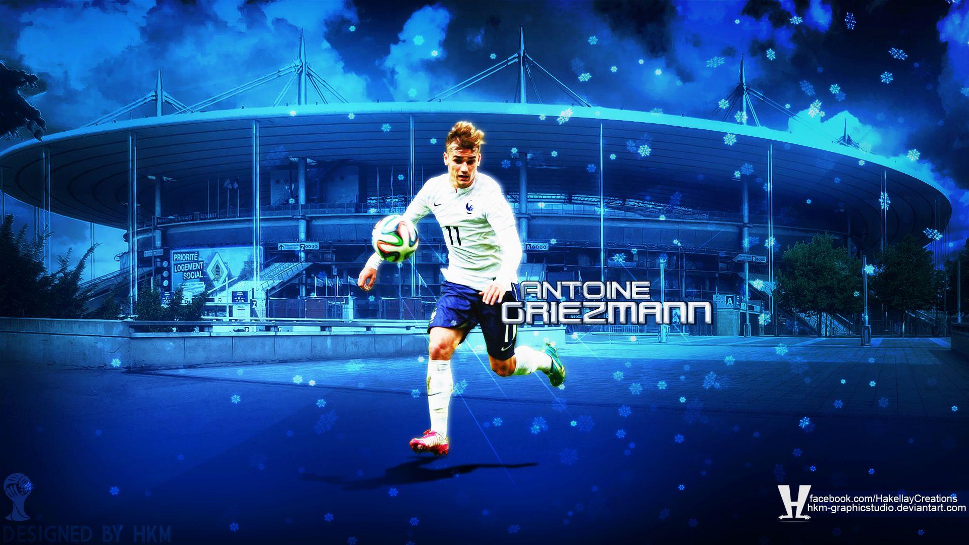 1920x1080 Antoine Griezmann Football Wallpaper