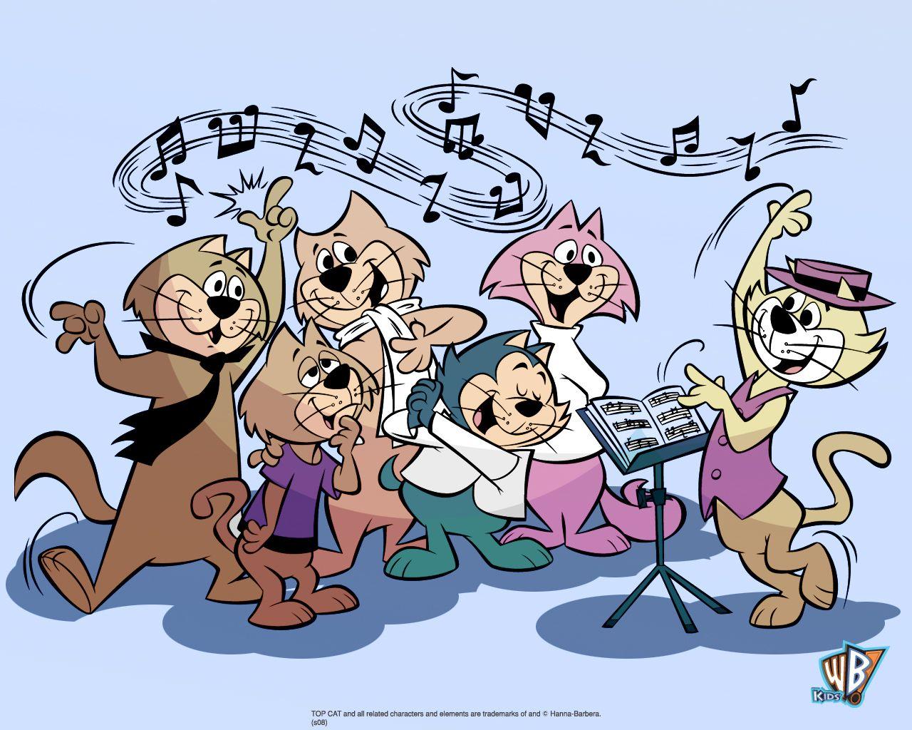 1280x1024 Top Cat Barbera Wallpaper