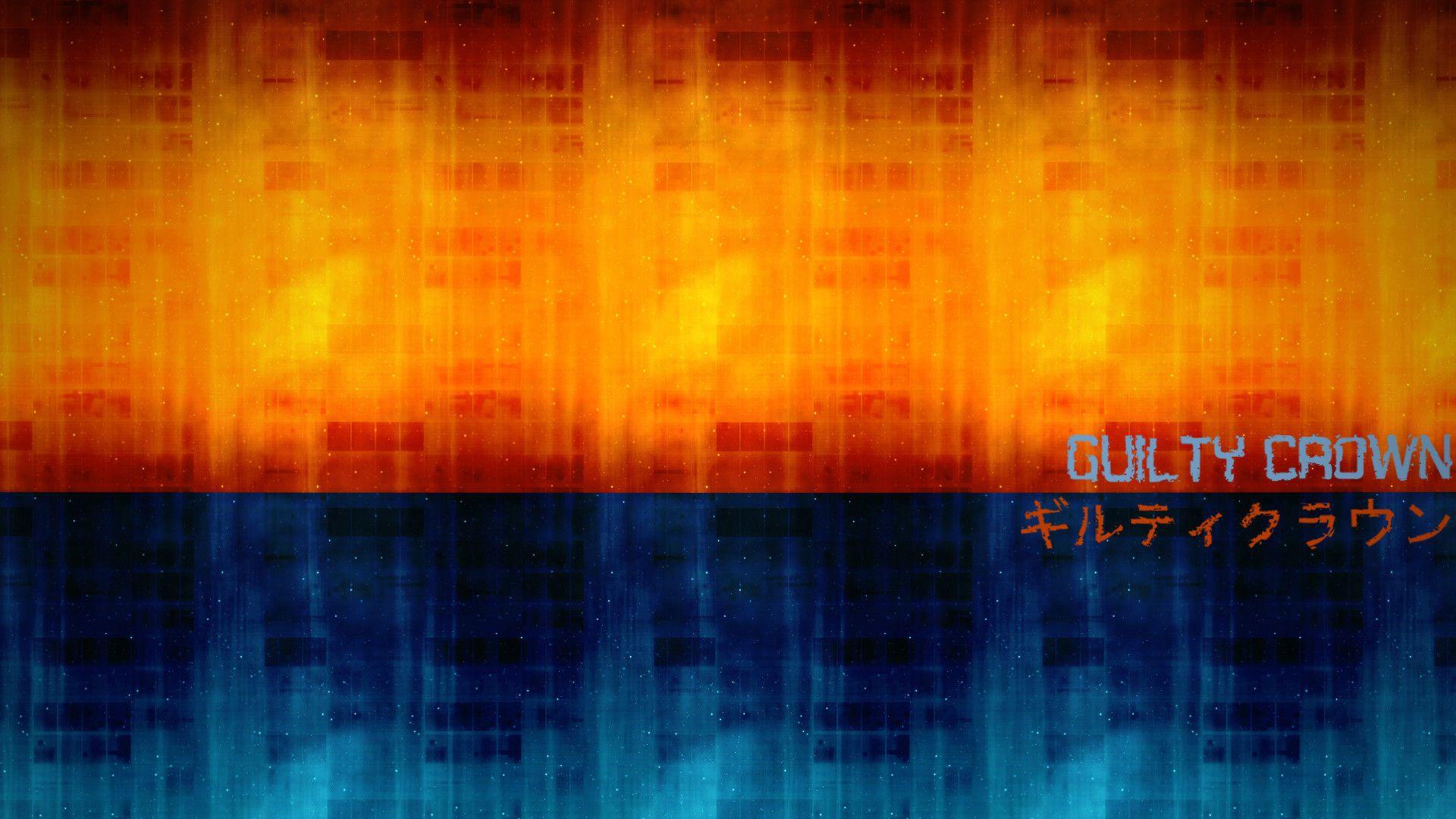 1920x1080 Blue and Orange Wallpaper