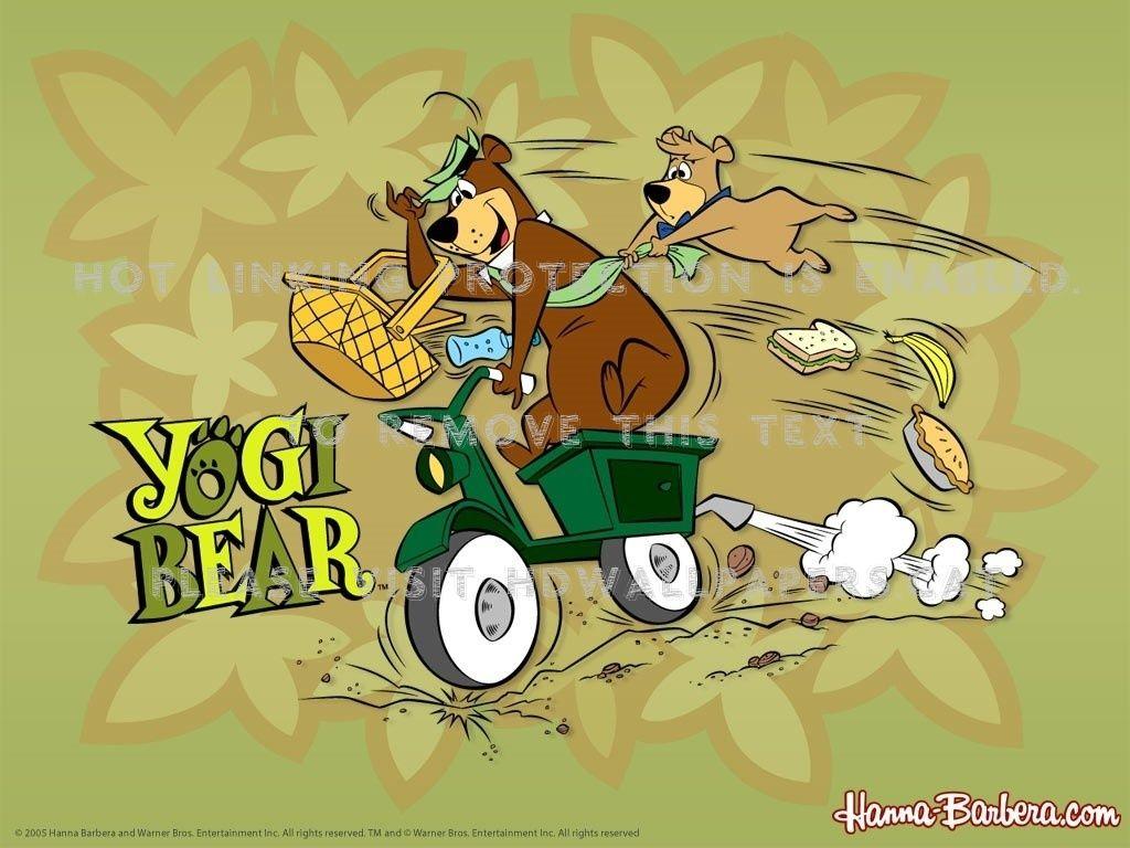 1024x768 yogi bear hanna and barbera boo cartoons tv