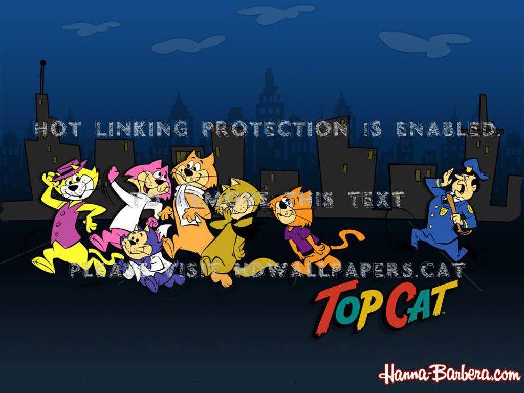 1024x768 top cat toons hanna barbera entertainment