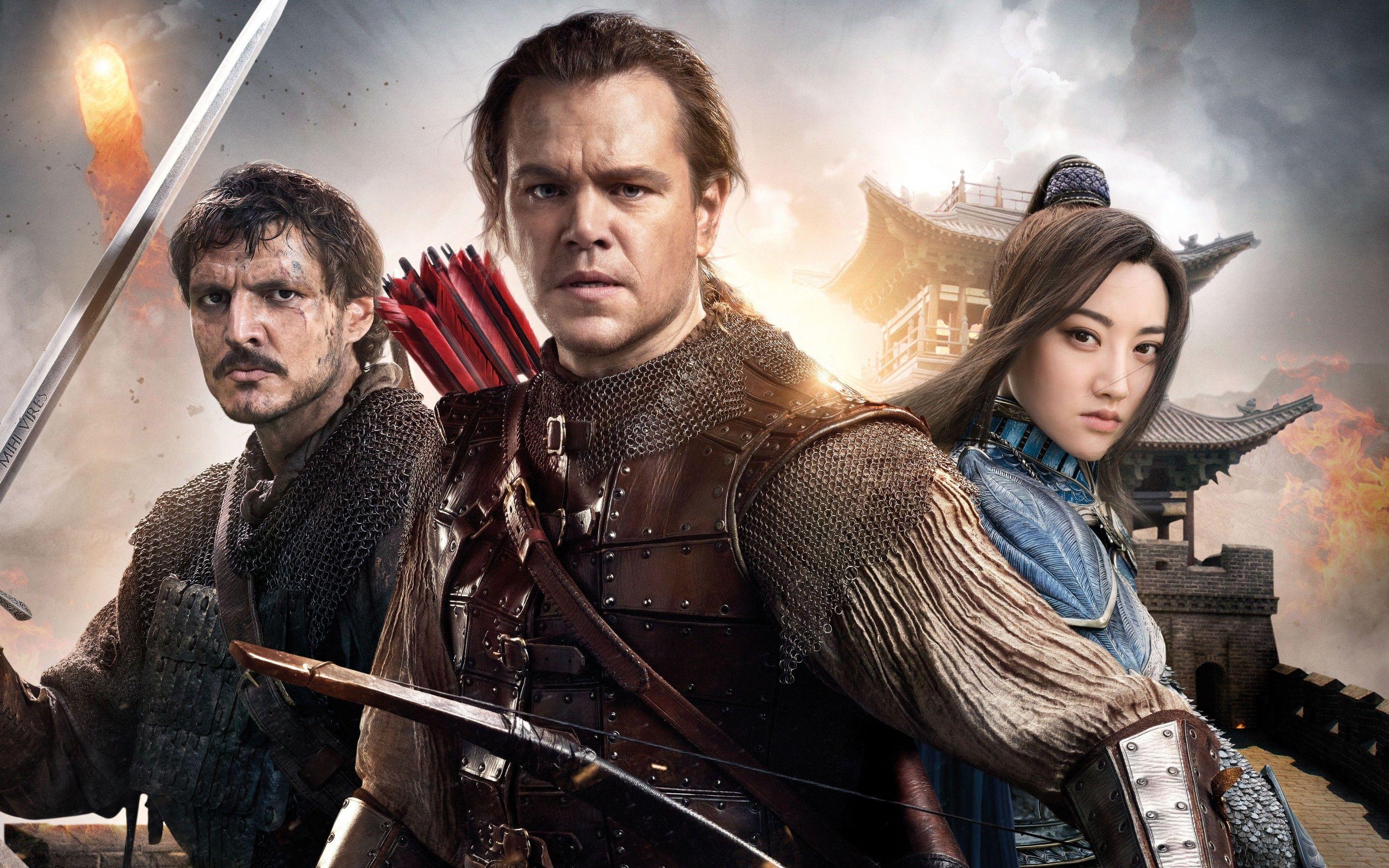 2880x1800 Download 2880x1800 The Great Wall, Matt Damon, Jing Tian, Pedro