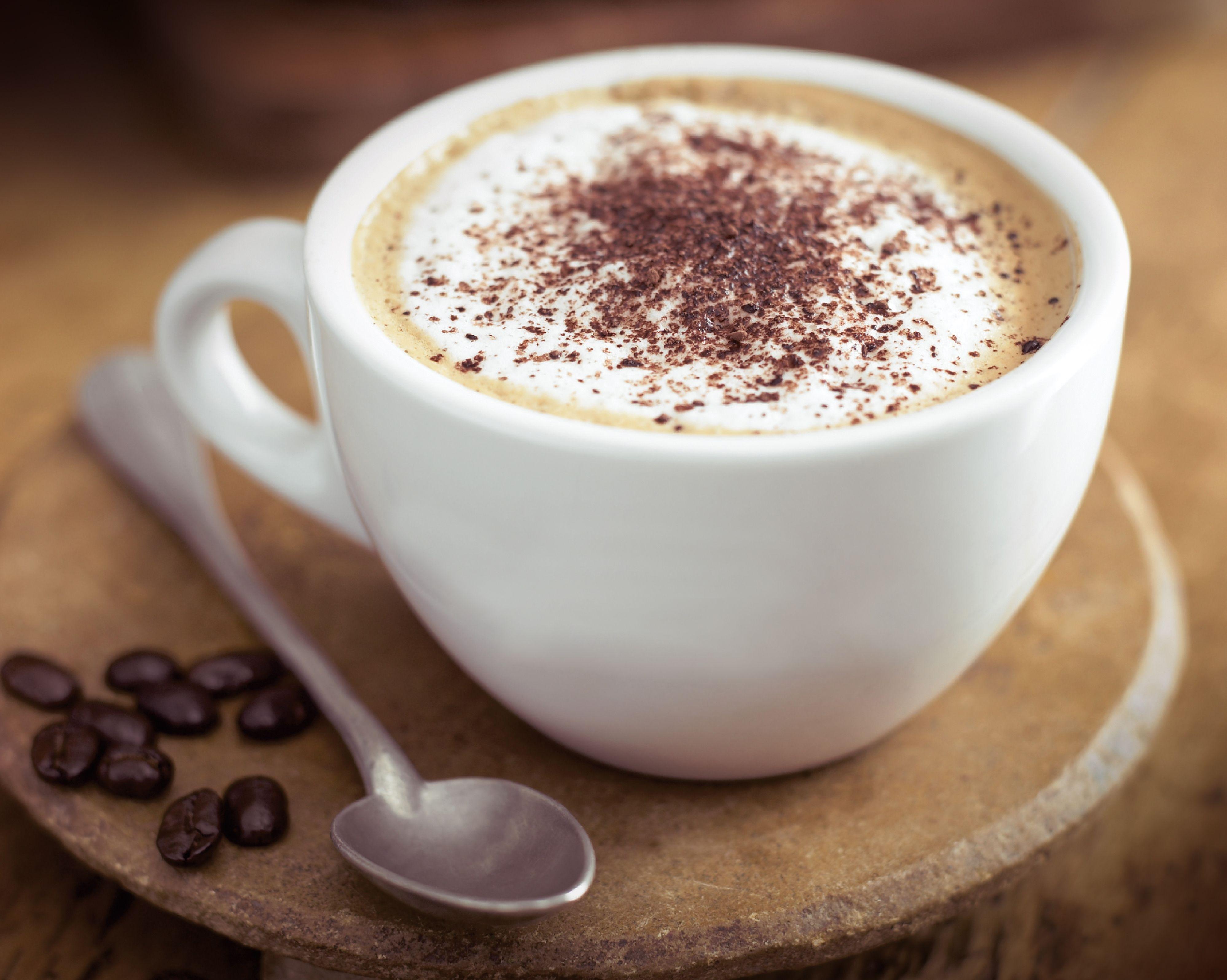 Cappuccino PNG transparent image download, size: 2560x1600px