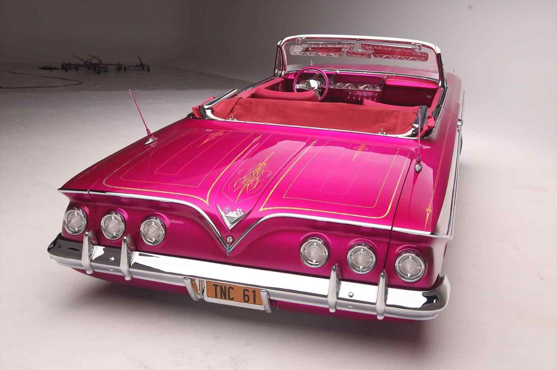 1900x1261 School Chevy Impala Pink Convertible U The Sweet Life American
