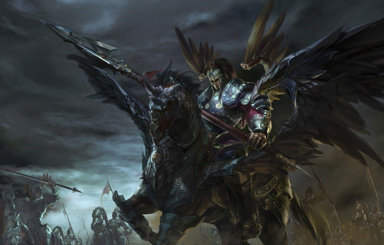 1332x850 Wallpaper the game, art, league of legends Xin Zhao skin, robin