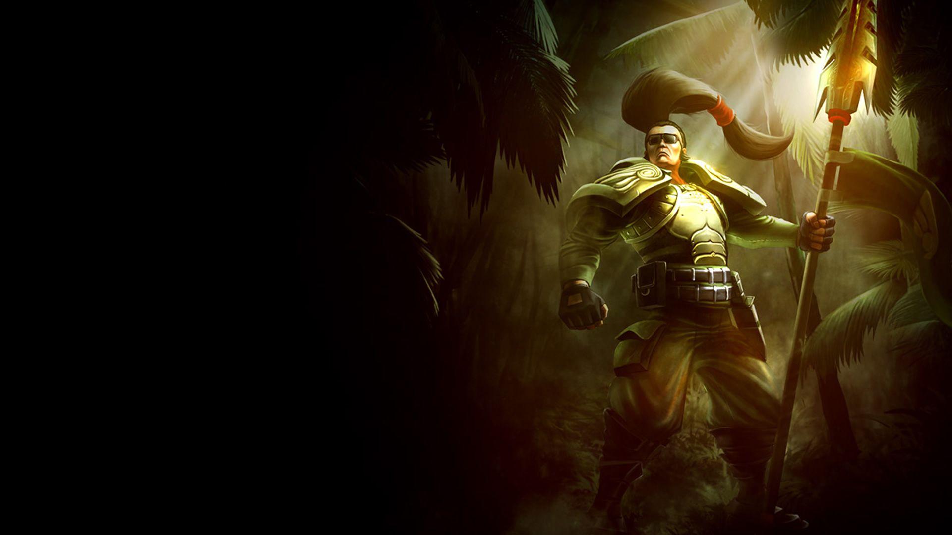 1920x1080 Commando Xin Zhao Wallpaper