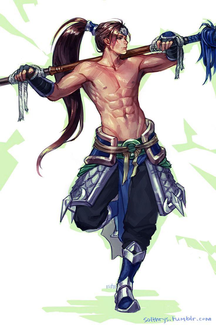 736x1104 Xin Zhao. Wallpaper & Fan Arts. League Of Legends