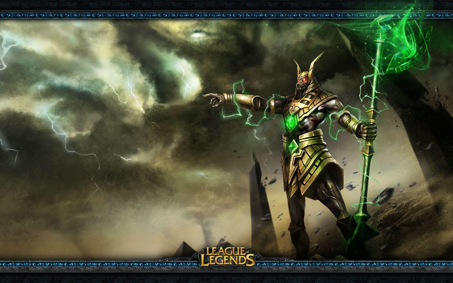 1920x1200 League Of Legends, Renekton, Nasus Wallpaper HD League Of
