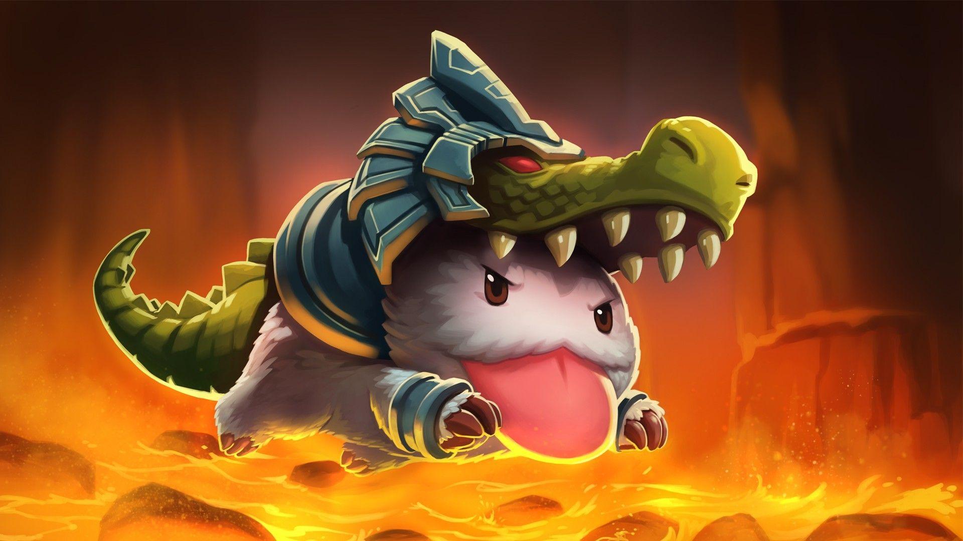 1920x1080 League Of Legends, Poro, Renekton Wallpaper HD / Desktop