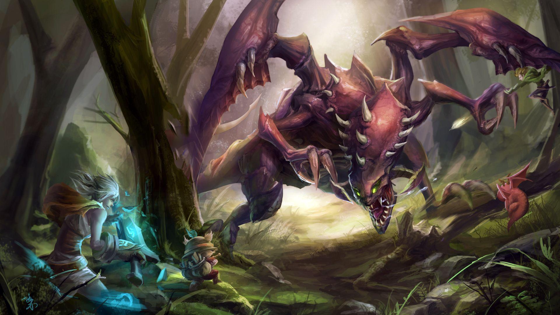 1920x1080 Free download Lol Cho Gath wallpaper 257504 [1920x1080]