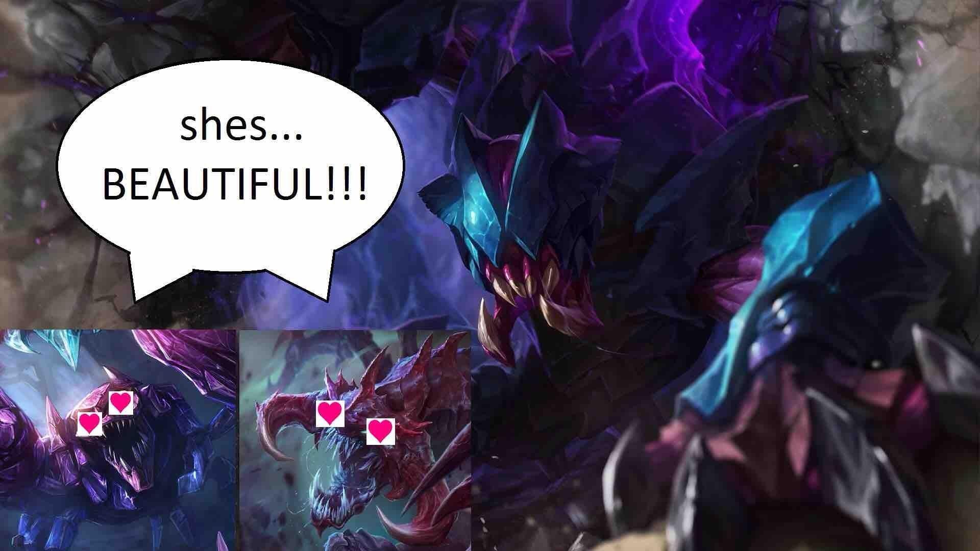 1920x1080 Skarner and Cho'Gath right now