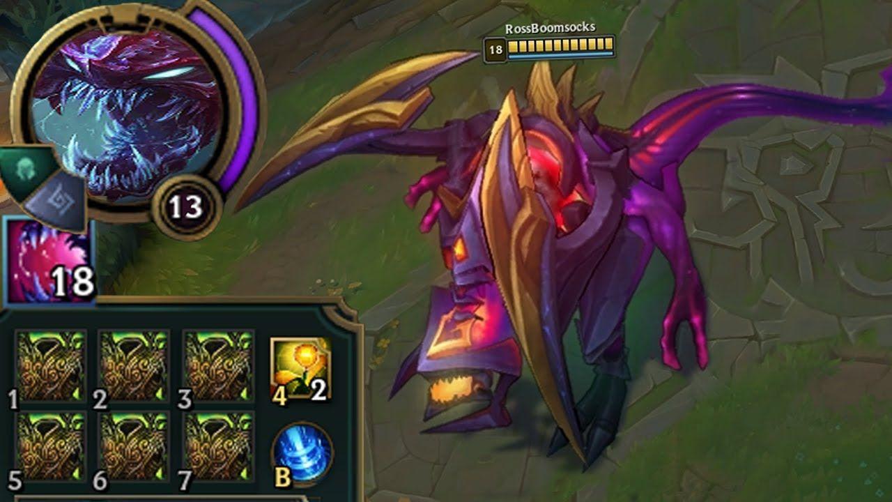 1280x720 Cho'Gath but I build 6 Warmogs so I become