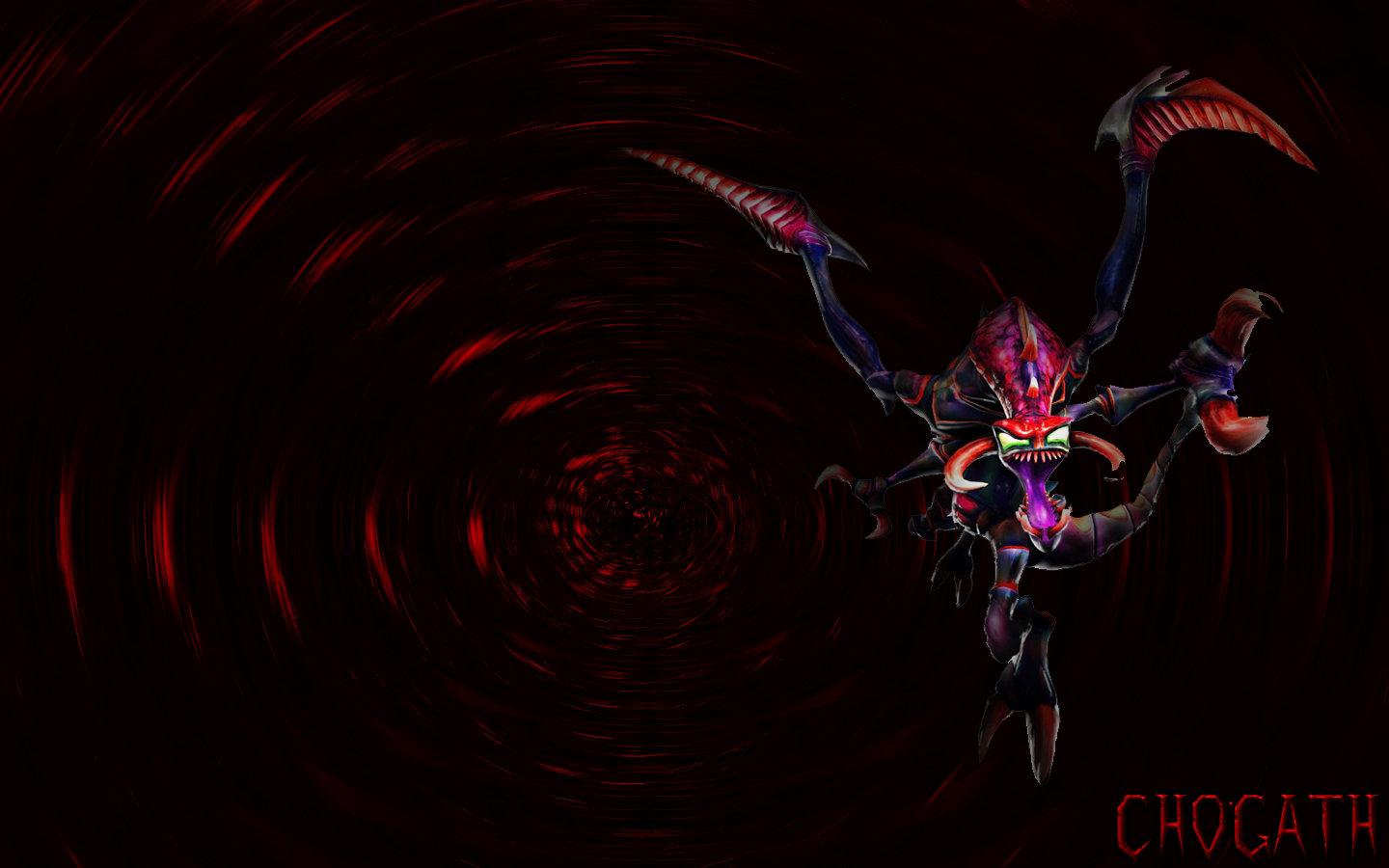 1440x900 Chogath (League Of Legends) wallpaper HD for desktop background