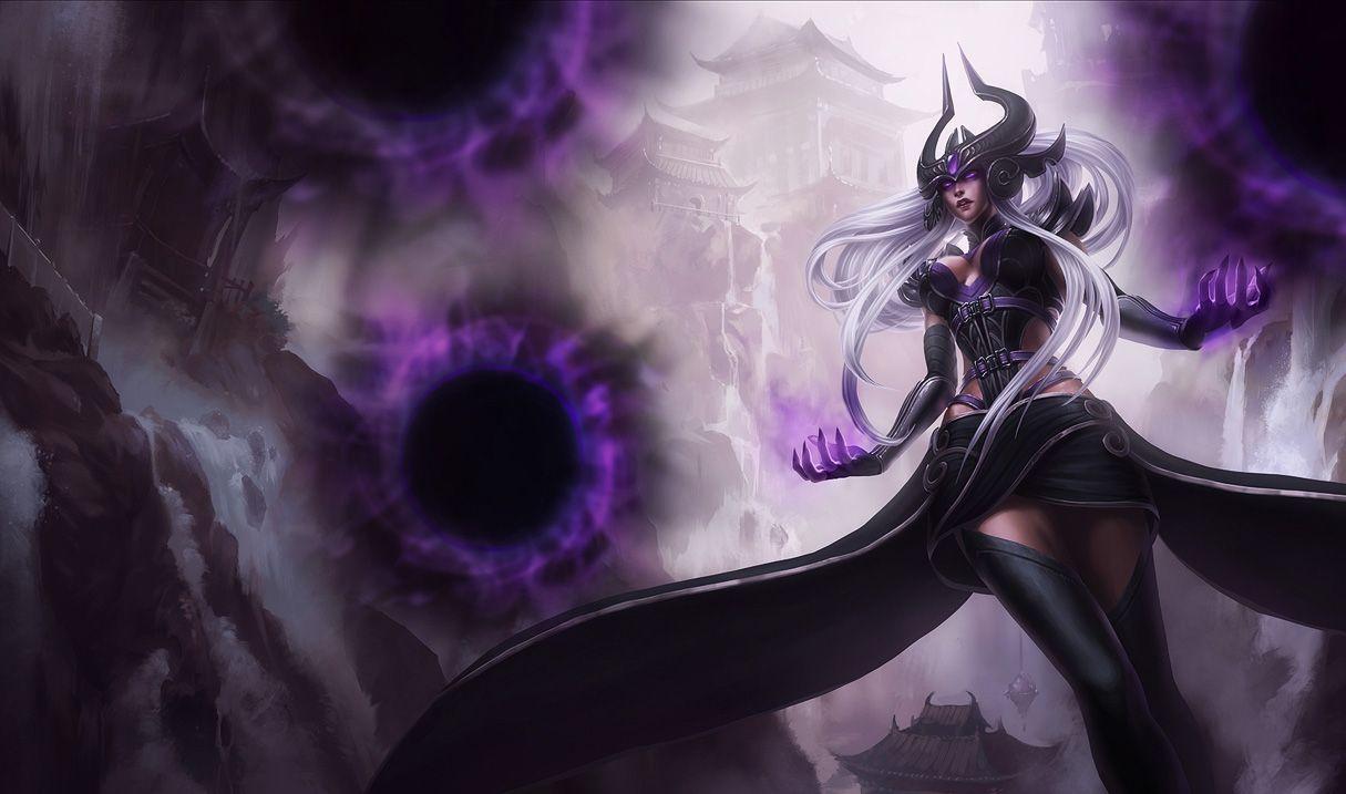 1215x717 Syndra of Legends Wallpaper