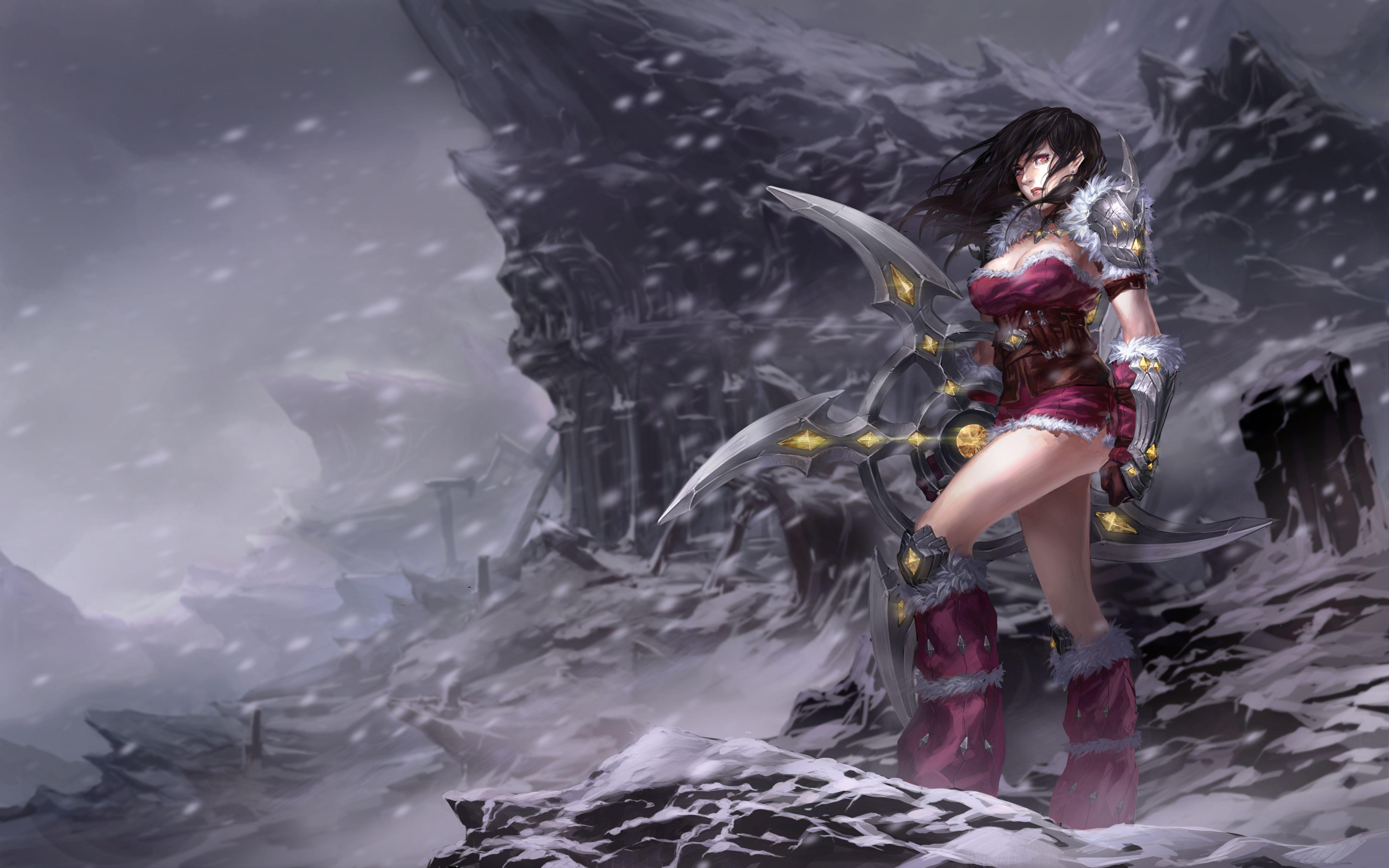 4800x3000 Wallpaper Sivir, League of Legends, HD, 4K, Games