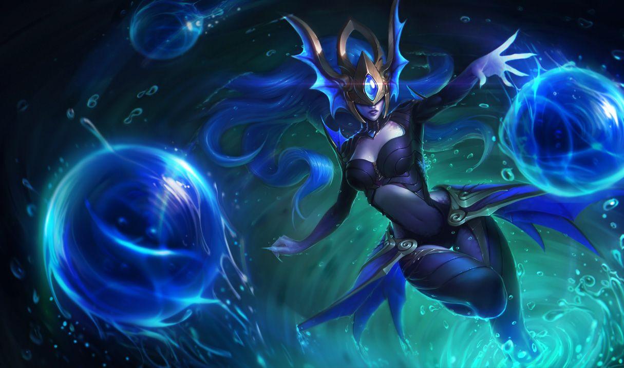 1215x717 Atlantean Syndra Skin of Legends Wallpaper