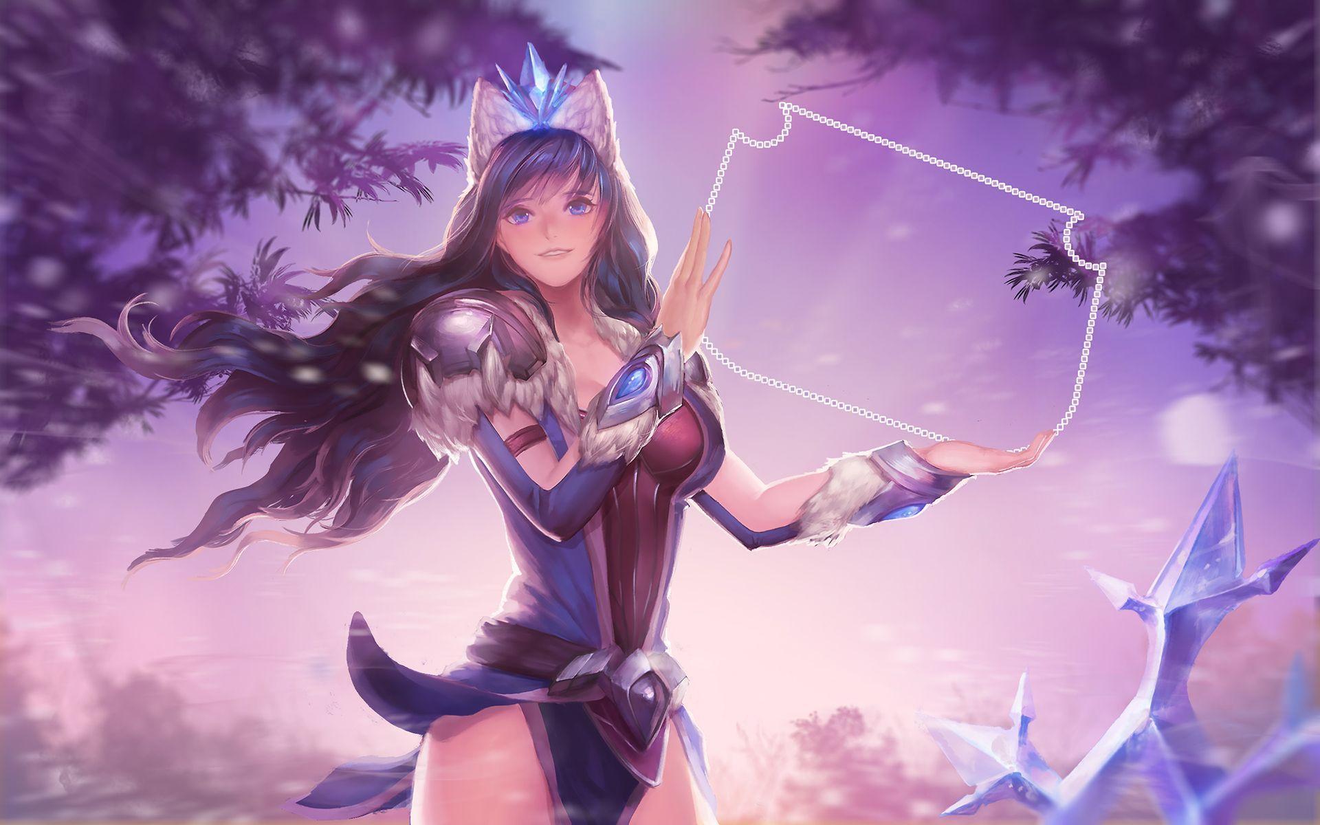 1920x1200 Snowstorm Sivir of Legends Wallpaper. League of legends