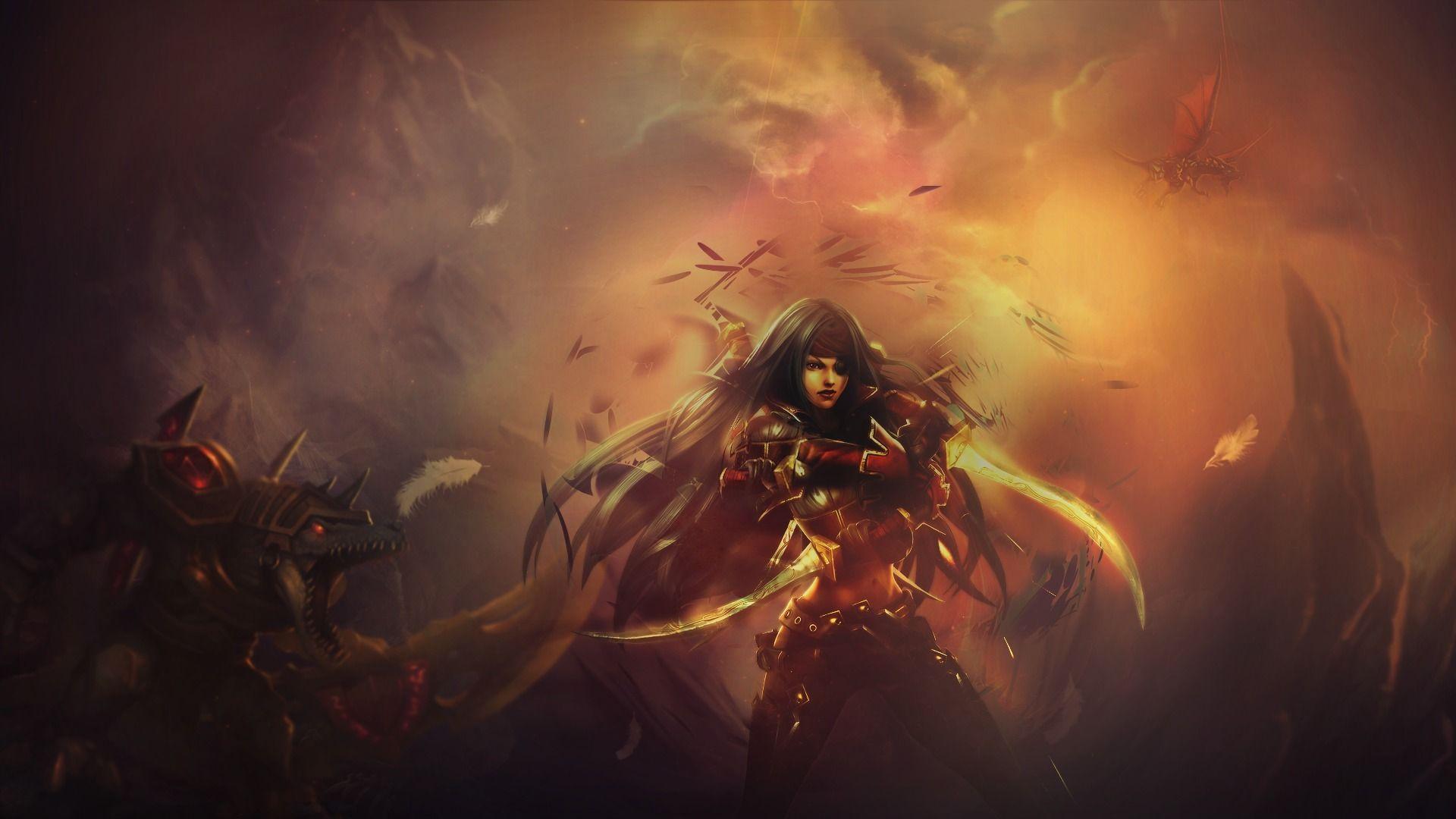 1920x1080 High resolution desktop wallpaper of League of Legends, desktop