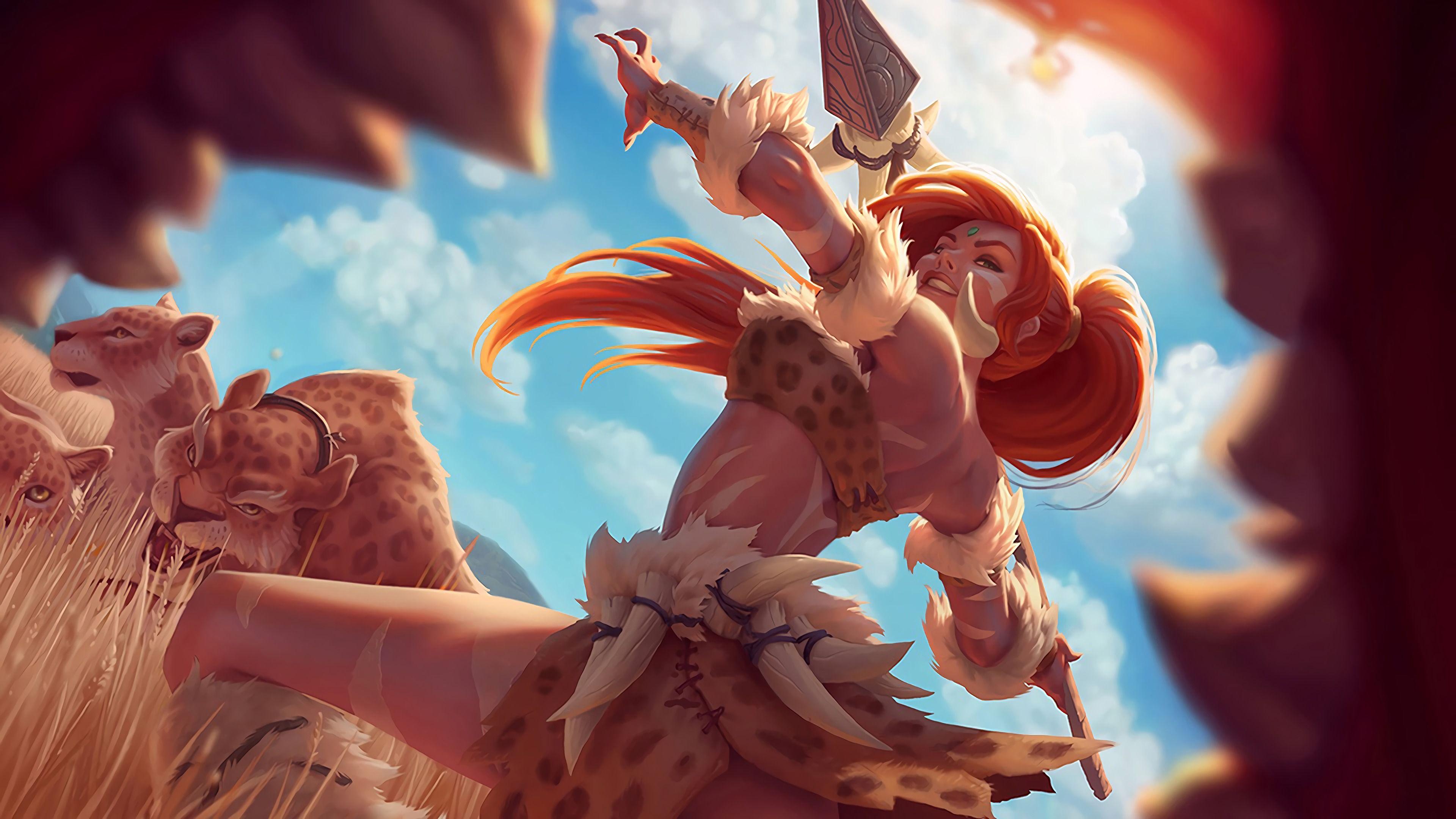 3840x2160 Leopard Nidalee