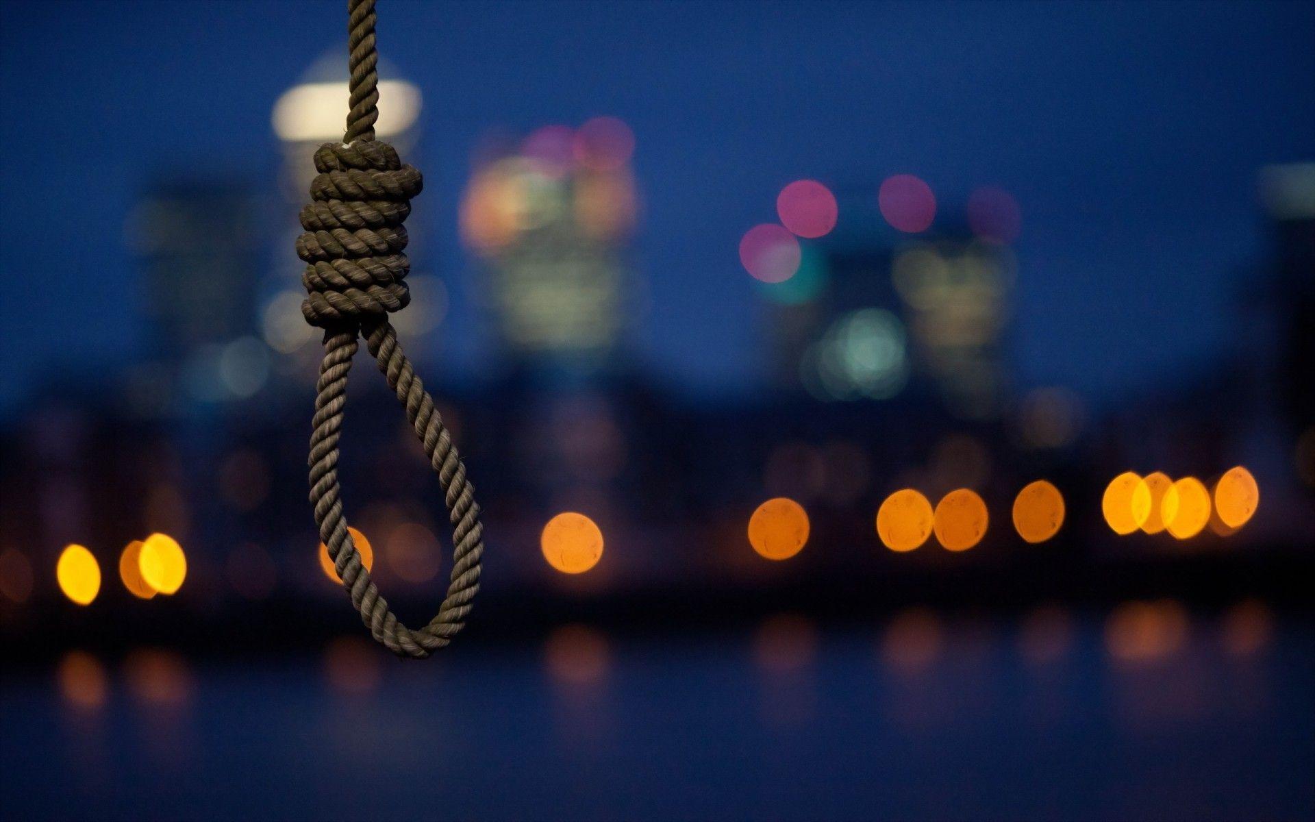 1920x1200 Mood, Lights, noose Night, Best, Dark, Hanging, Buildings, Suicide