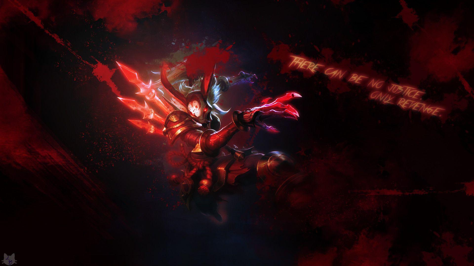 1920x1080 Blood Moon Yasuo Wallpaper