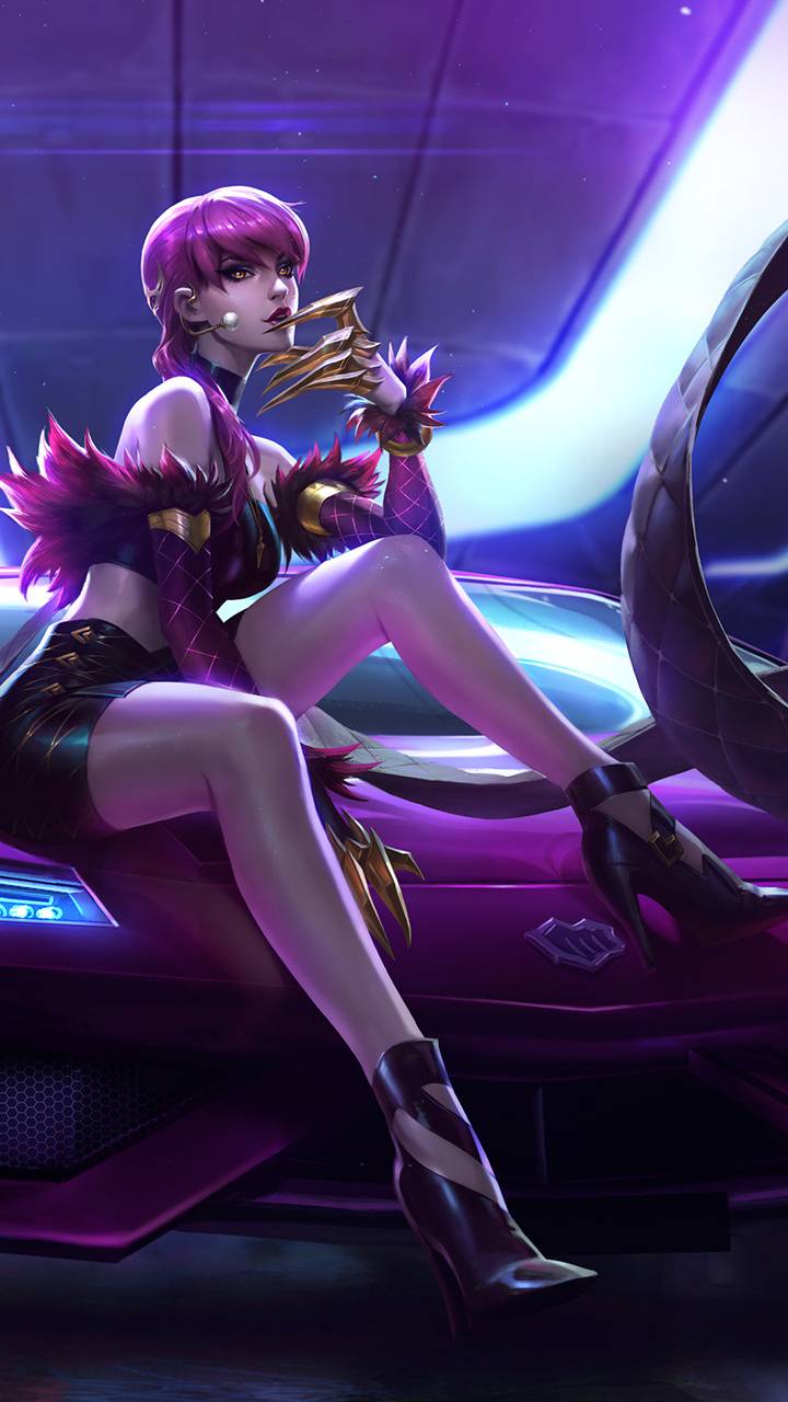 720x1280 K DA Evelynn Wallpaper