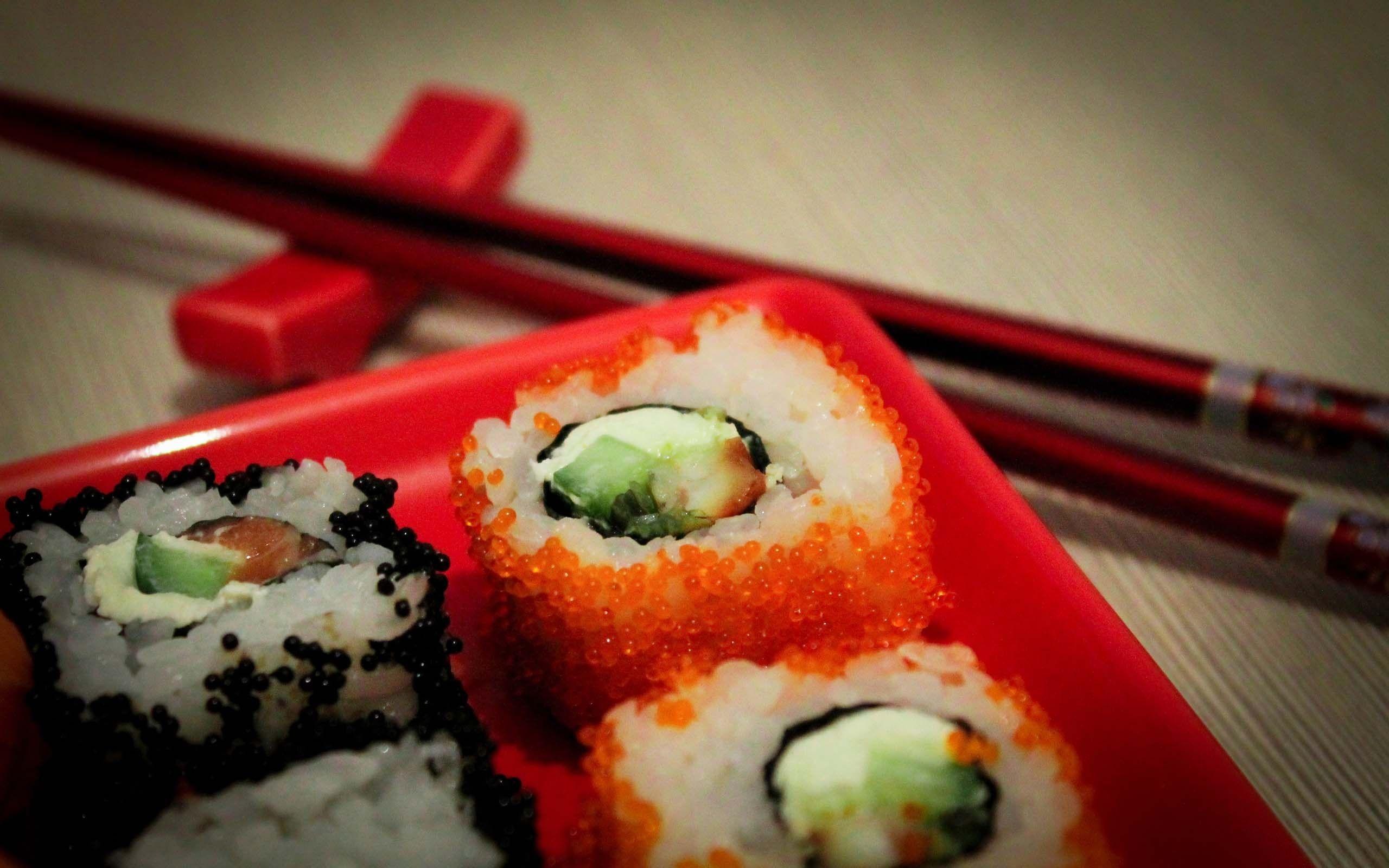 2560x1600 Sushi Up Close Wallpaper Background 49730 2560x1600 px