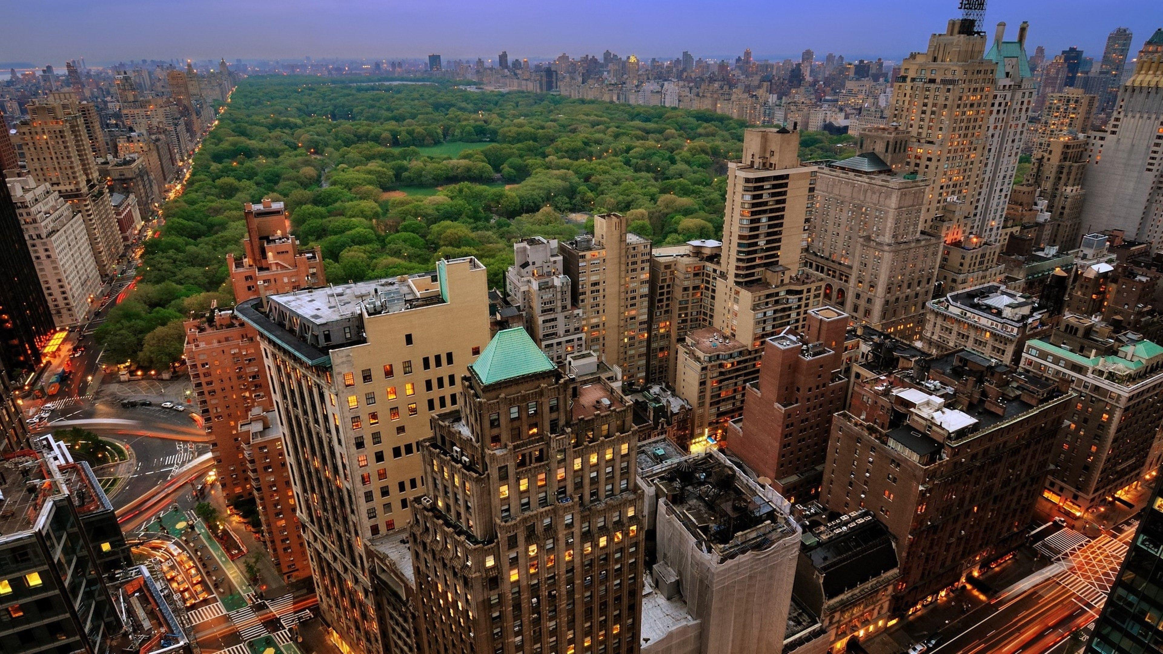 3840x2160 Central Park Wallpaper