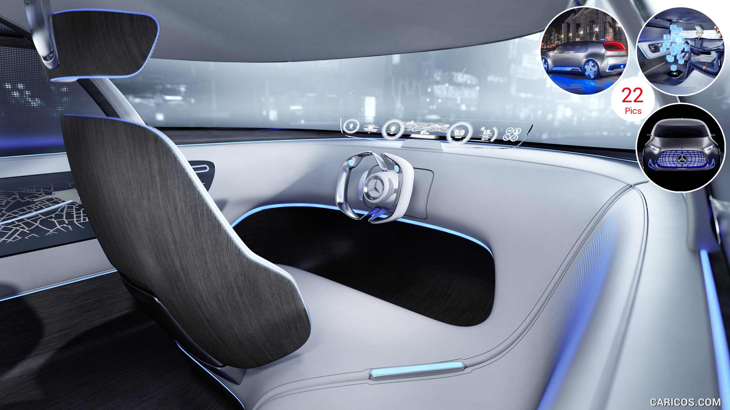 2560x1440 Mercedes Benz Vision Tokyo Concept. HD Wallpaper