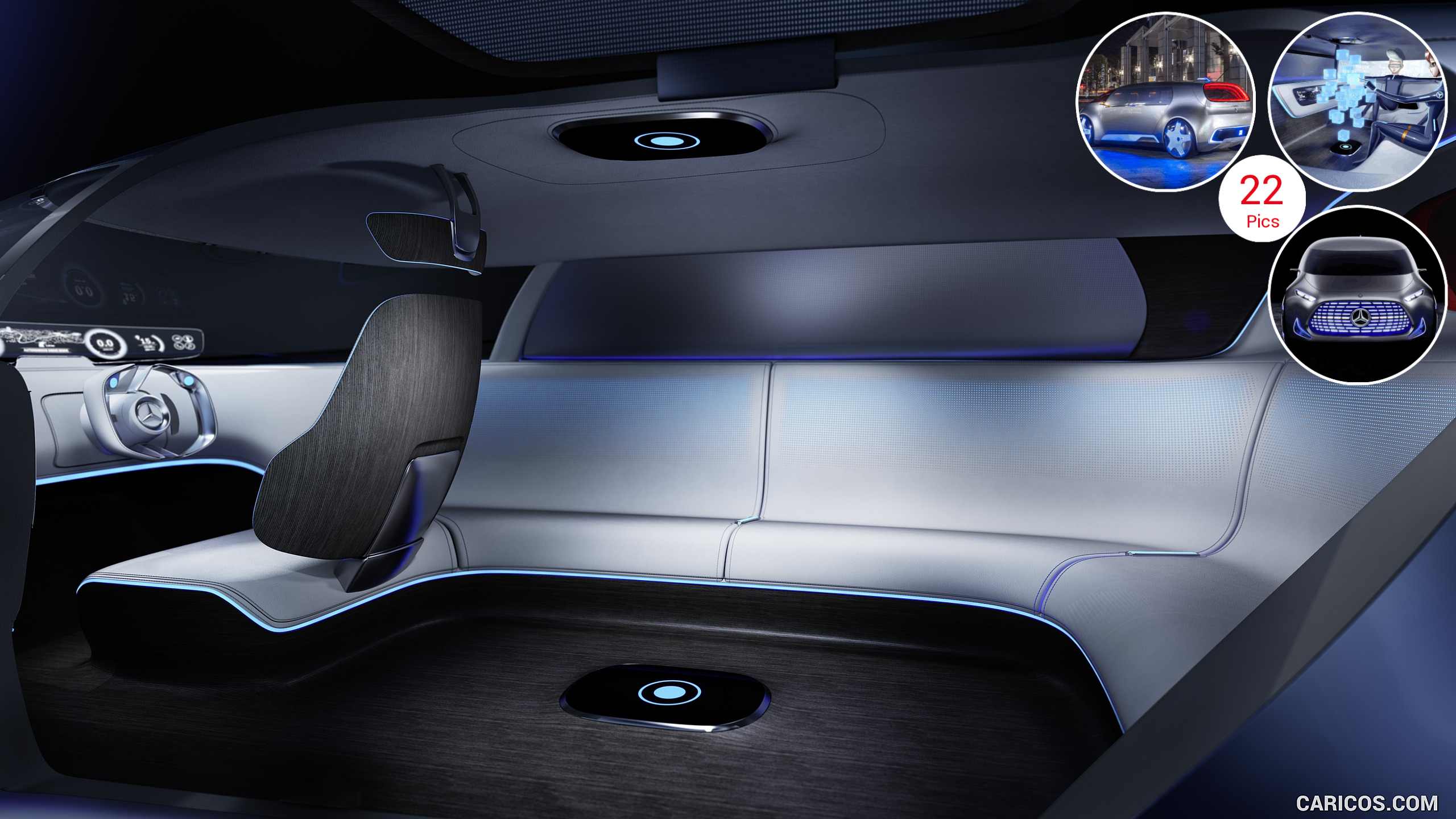 2560x1440 Mercedes Benz Vision Tokyo Concept. HD Wallpaper