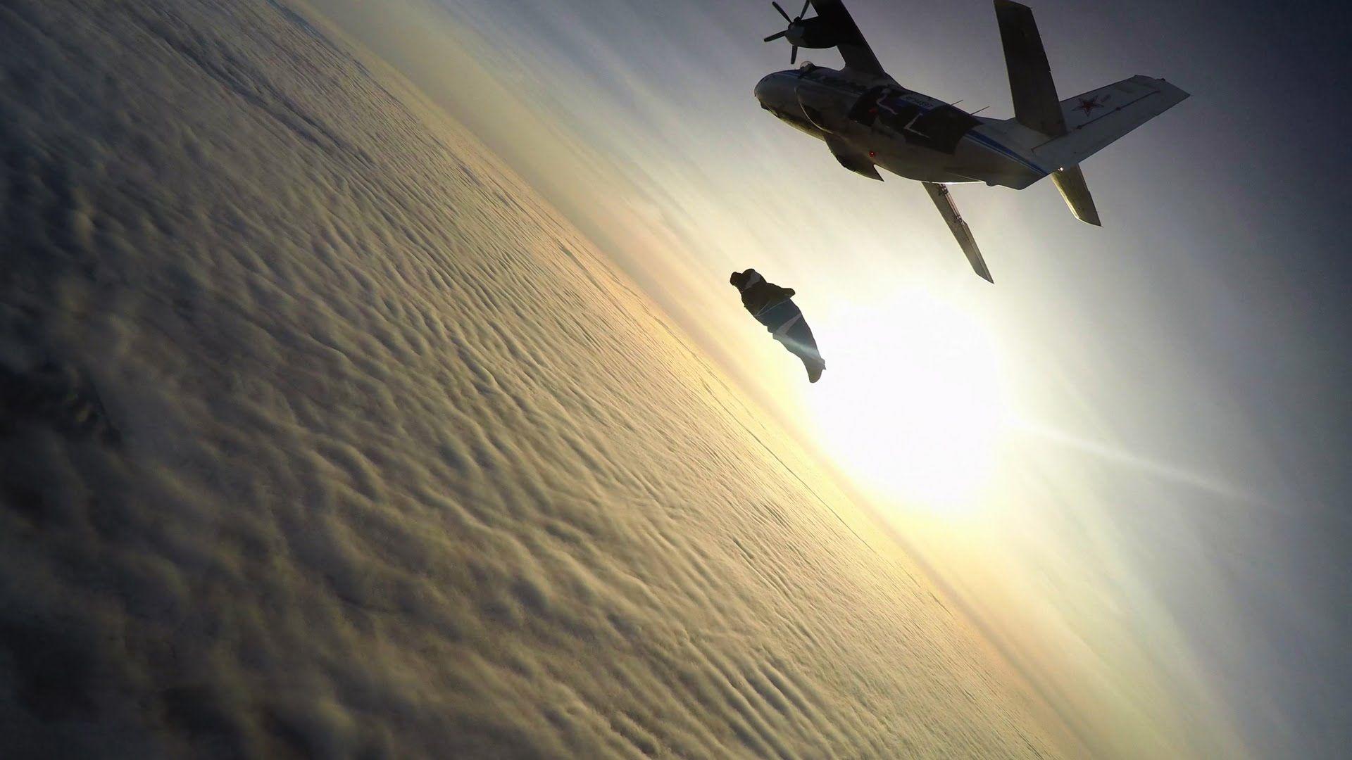 1920x1080 GoPro: Epic Russian Wingsuit in 4K