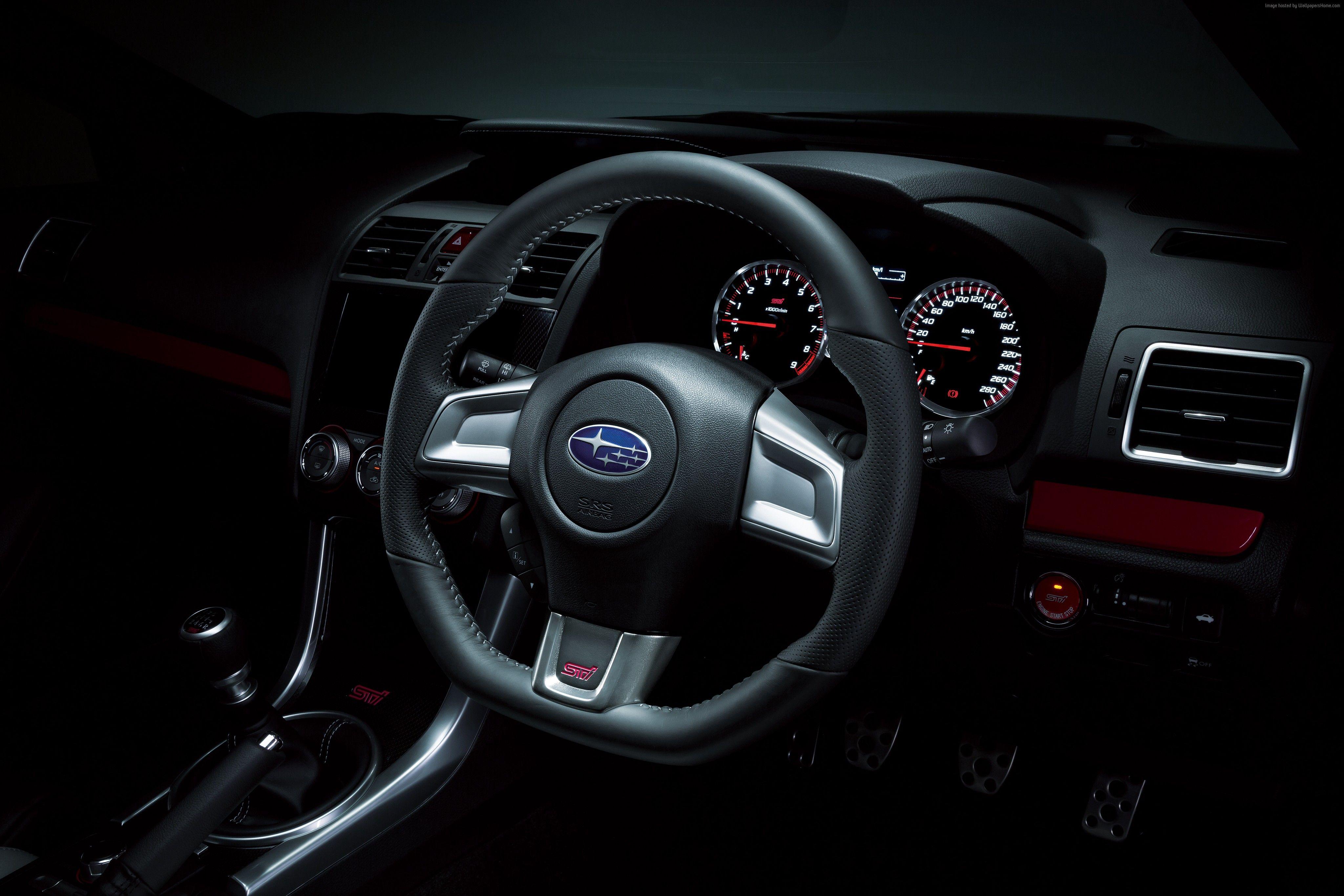 4096x2731 Wallpaper Subaru WRX STI S interior, concept, Tokyo Motor Show